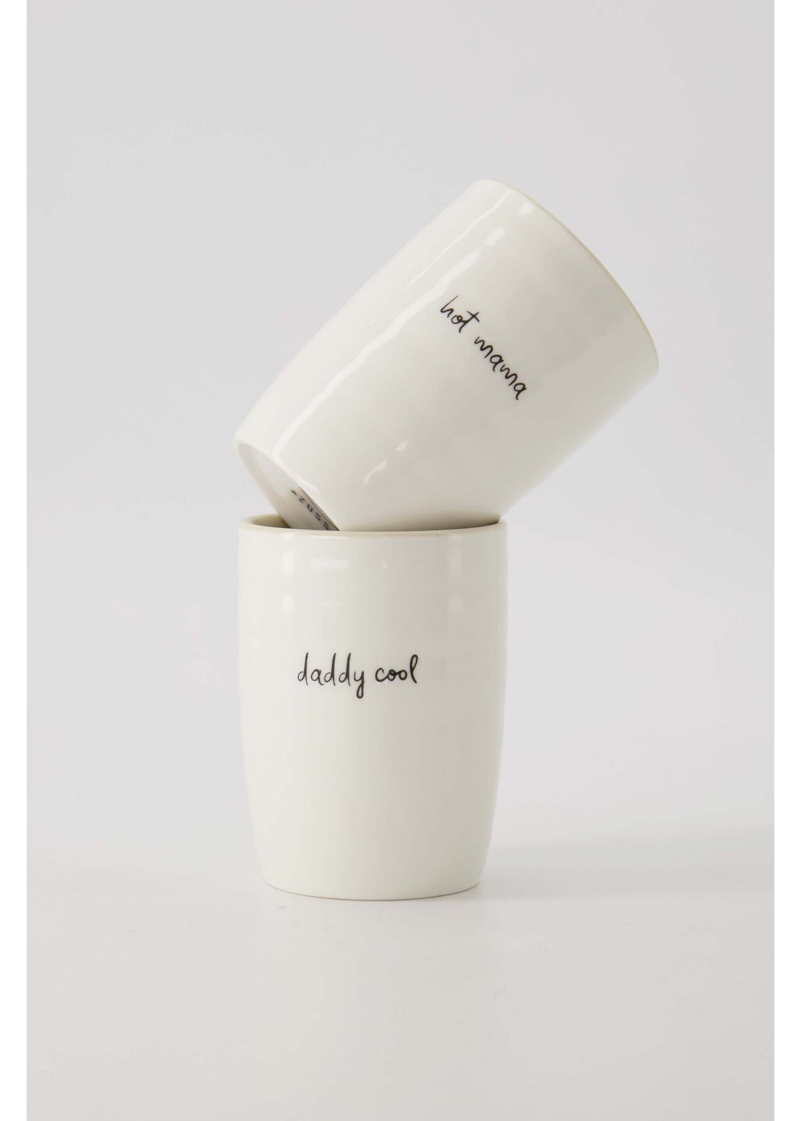 Zusss koffiemok hot mama wit/zand/zwart