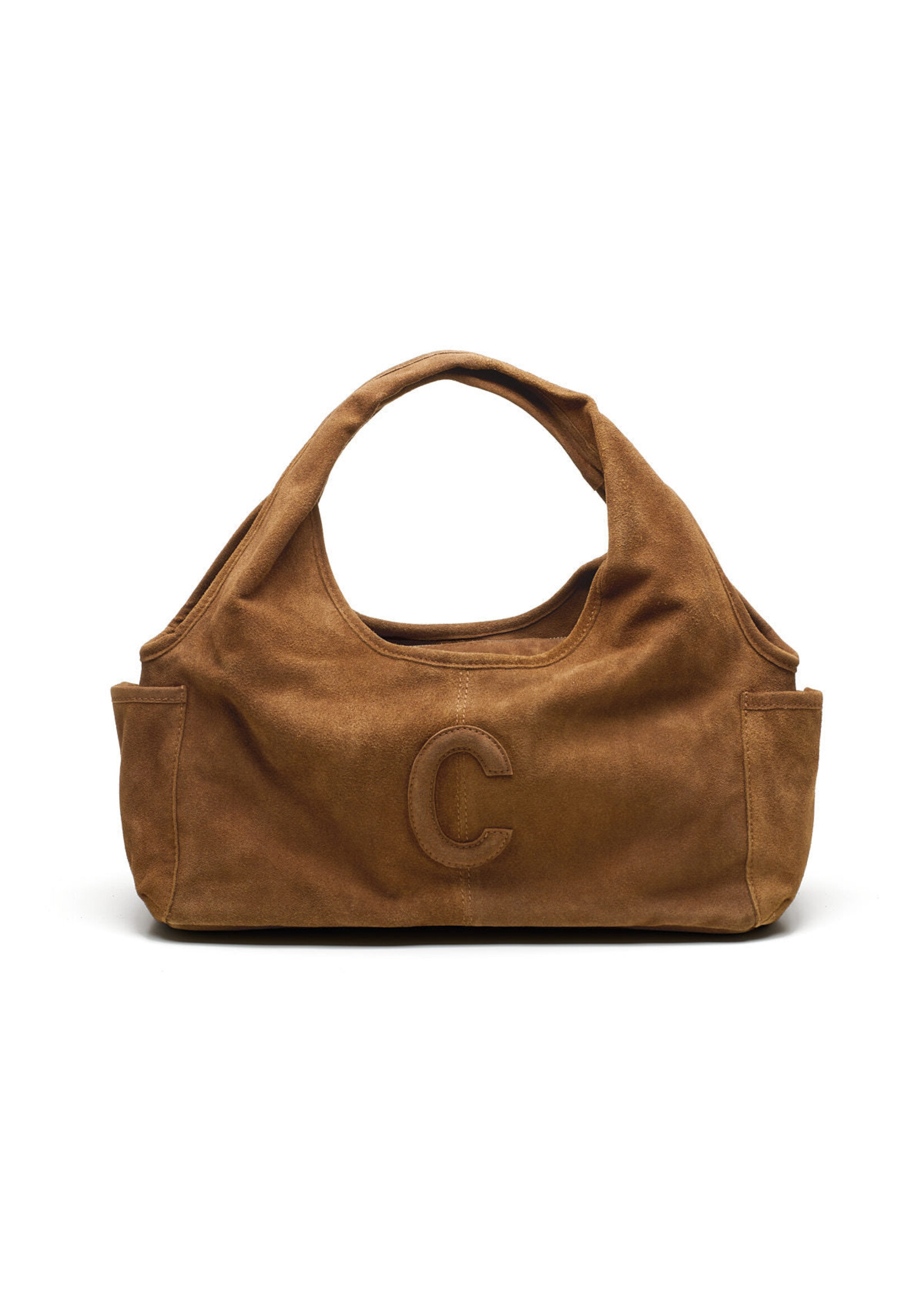 Chabo Bags Suede Sophie Shopper Cognac