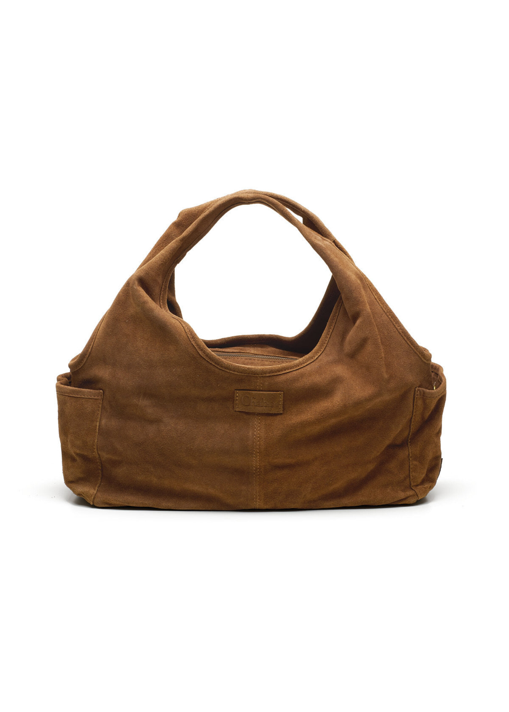 Chabo Bags Suede Sophie Shopper Cognac