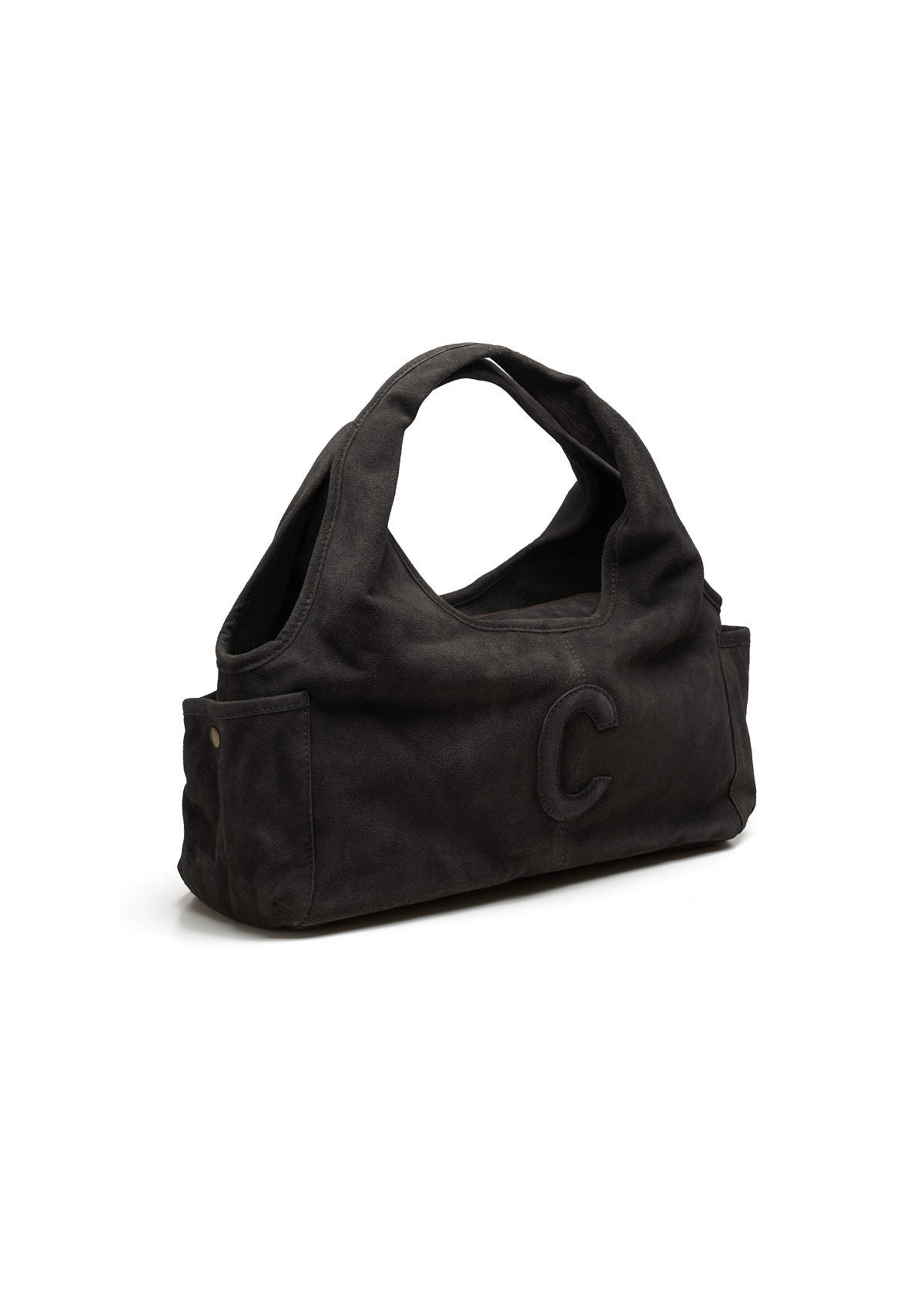 Chabo Bags Suede Sophie Shopper Black