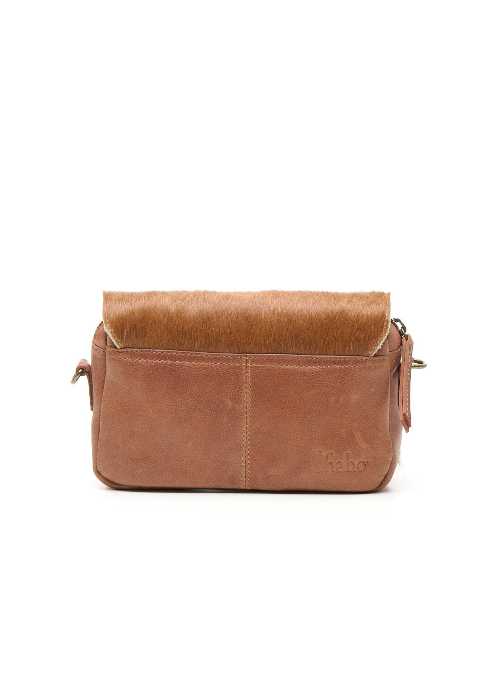 Chabo Bags Rio Romy Hair-On Camel