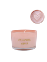 Een lichtje liefde sojakaars