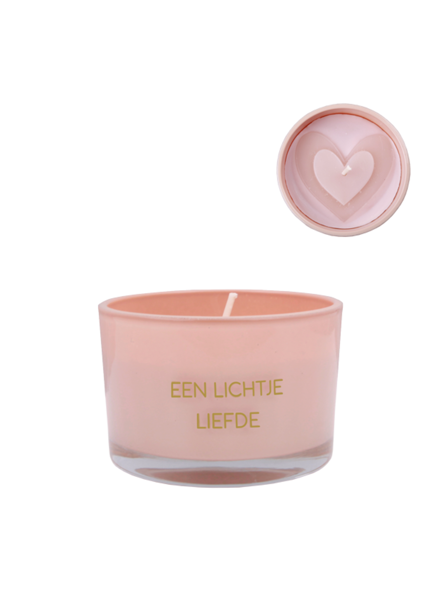 Een lichtje liefde sojakaars