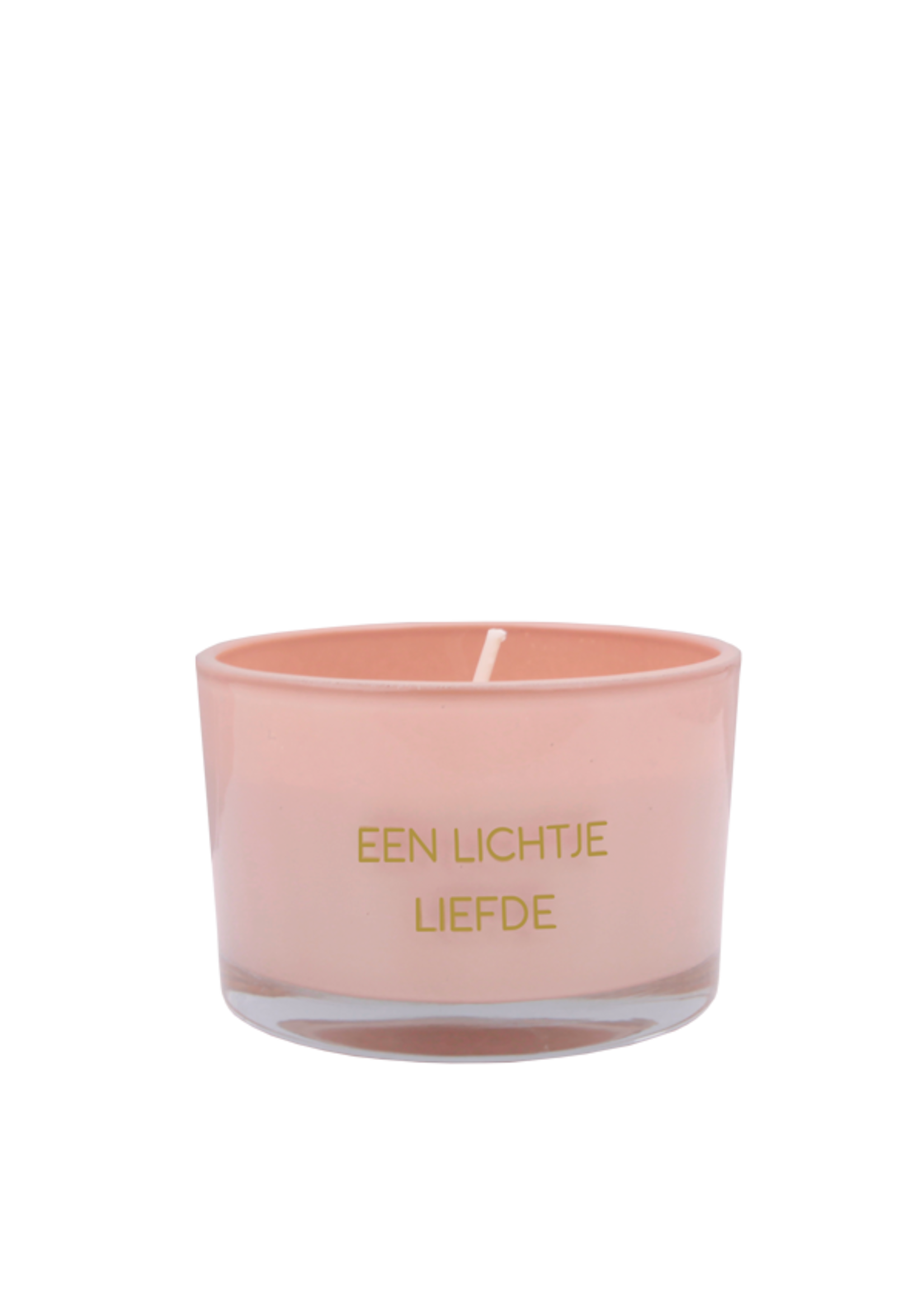 Een lichtje liefde sojakaars