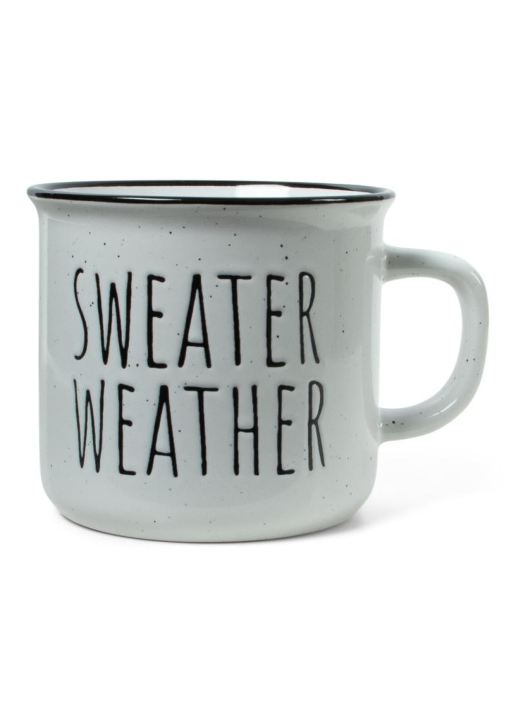 Jens Living Retro Mok Wit Sweater weather