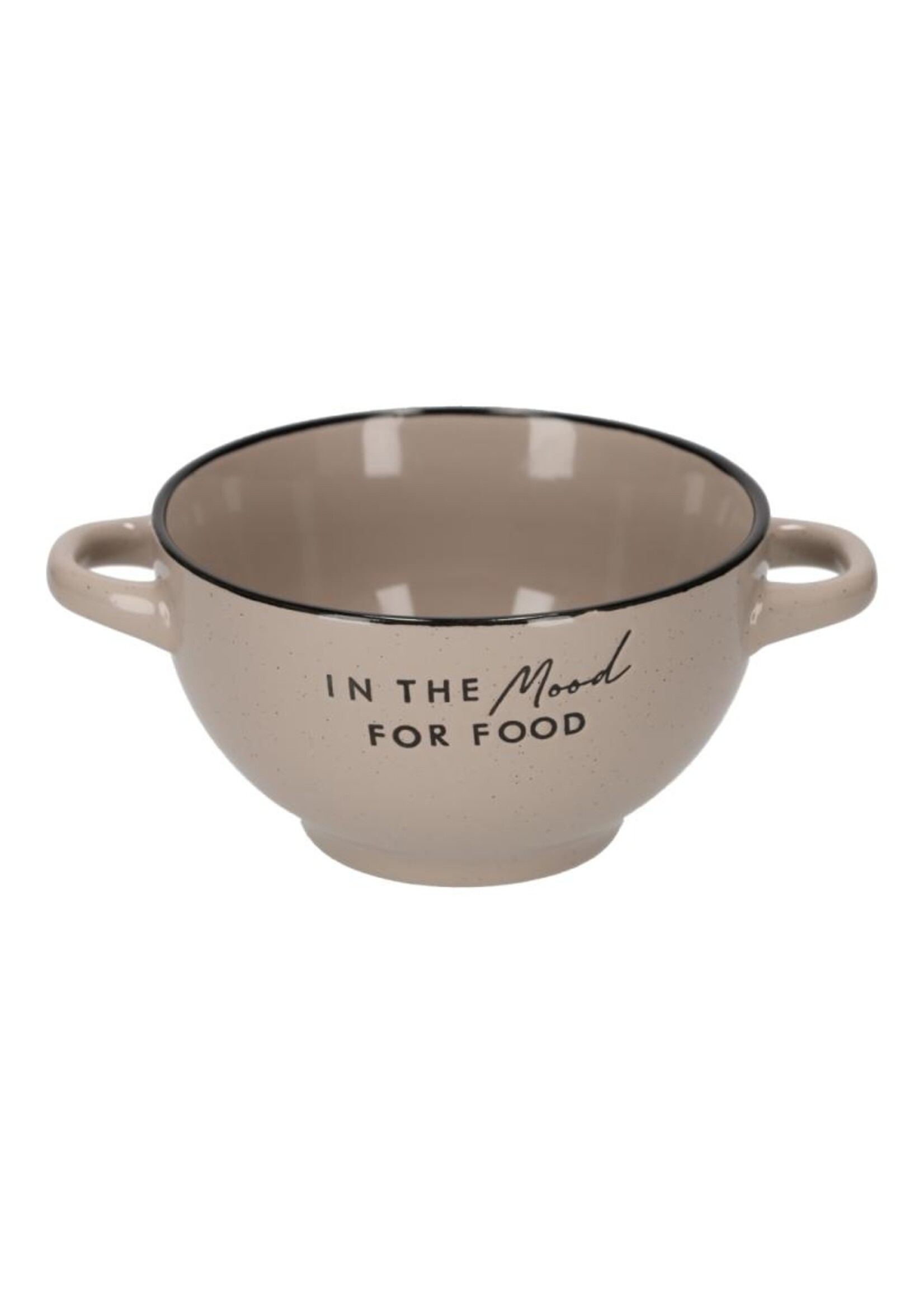 Jens Living Retro Soepkom taupe