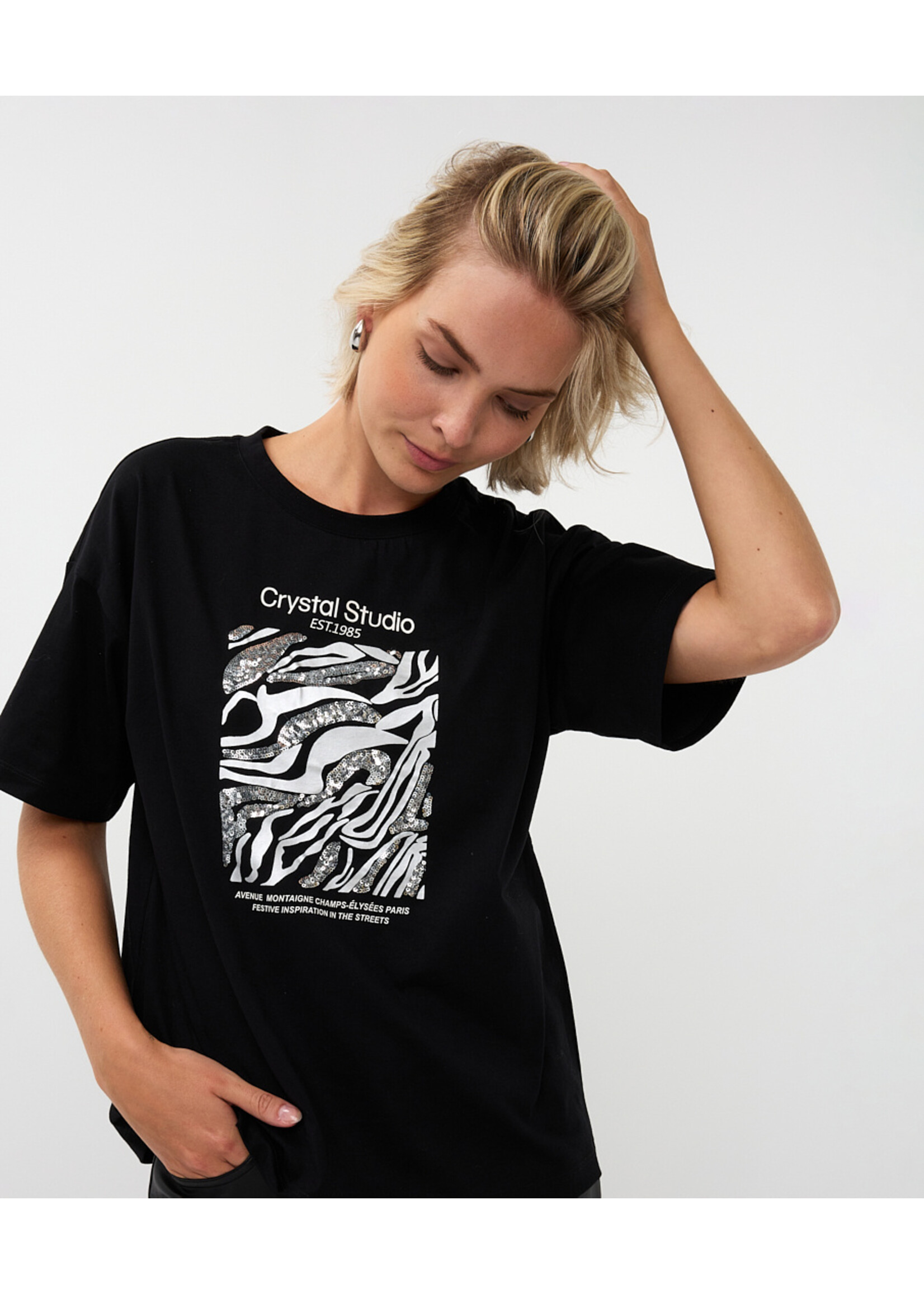 EsQualo T-shirt Crystal Studio