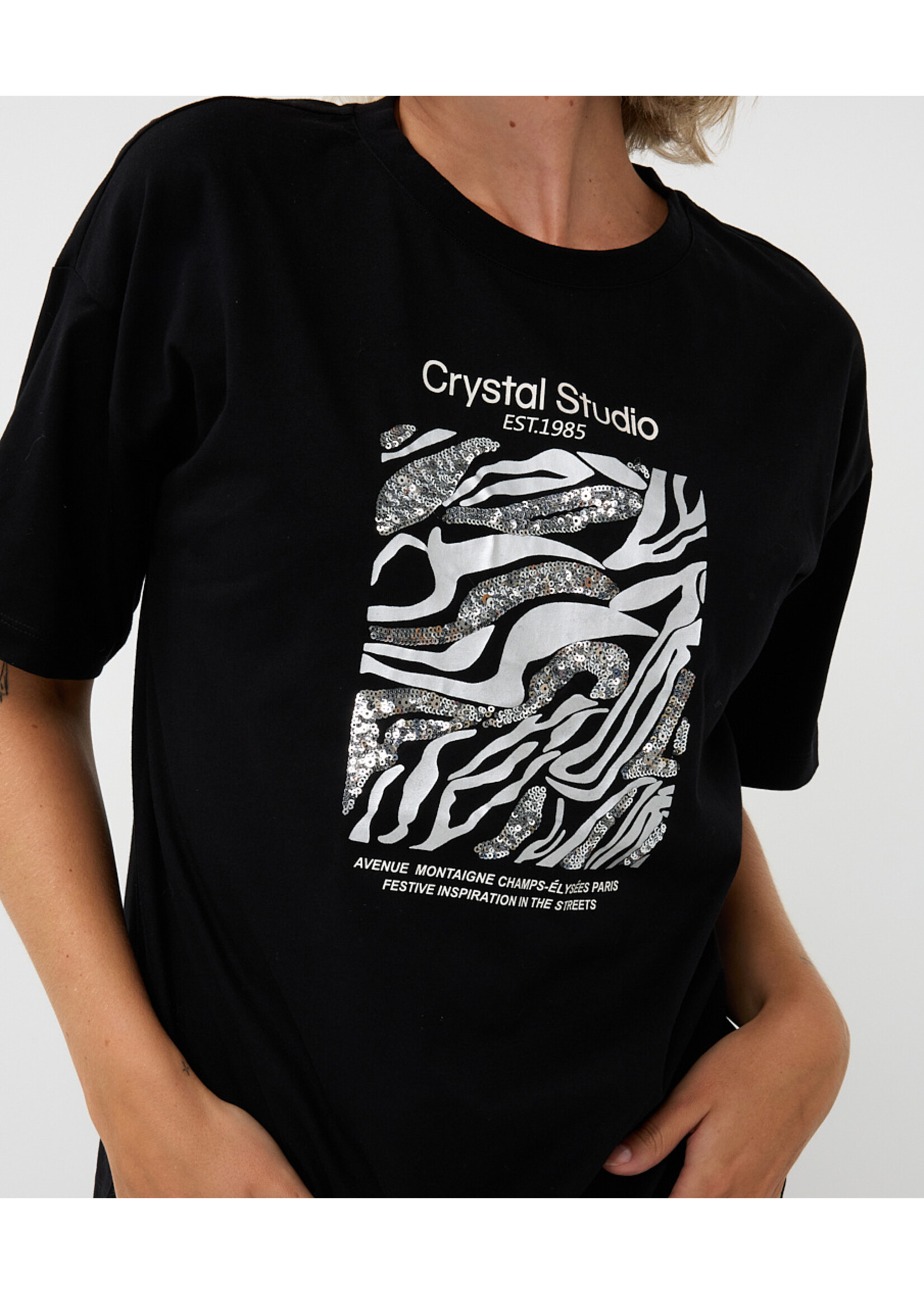 EsQualo T-shirt Crystal Studio