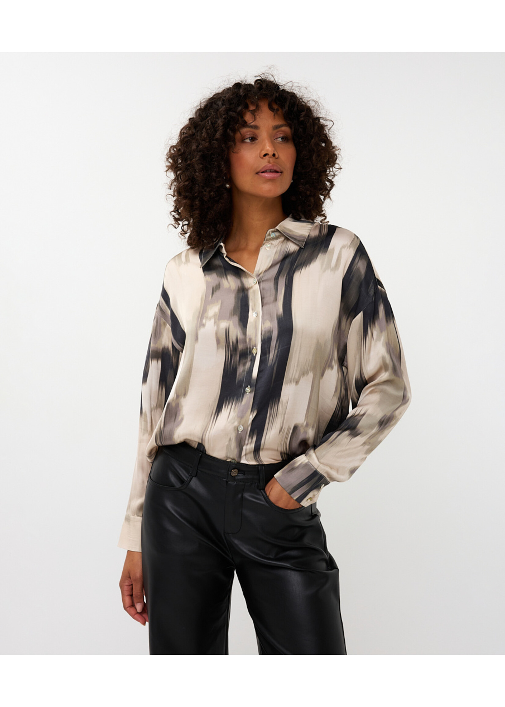 EsQualo Blouse bow Fade