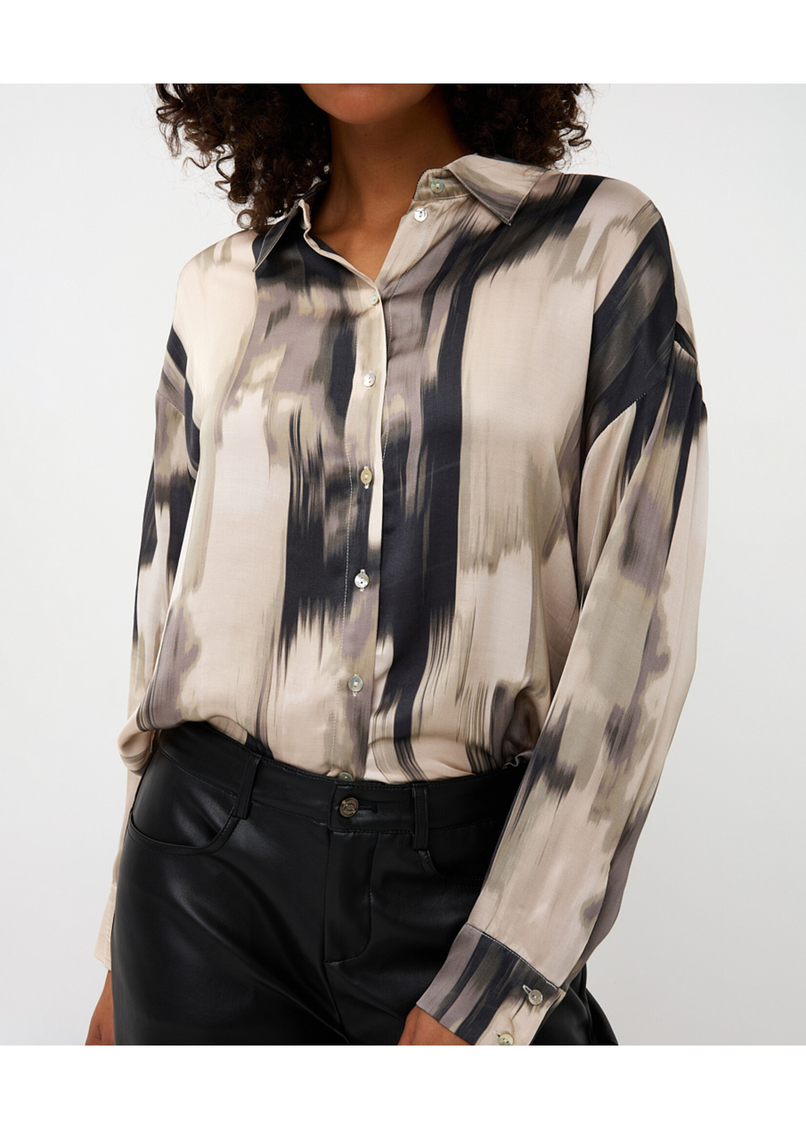 EsQualo Blouse bow Fade
