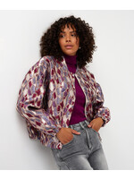 EsQualo Jacket bomber metallic mosaic
