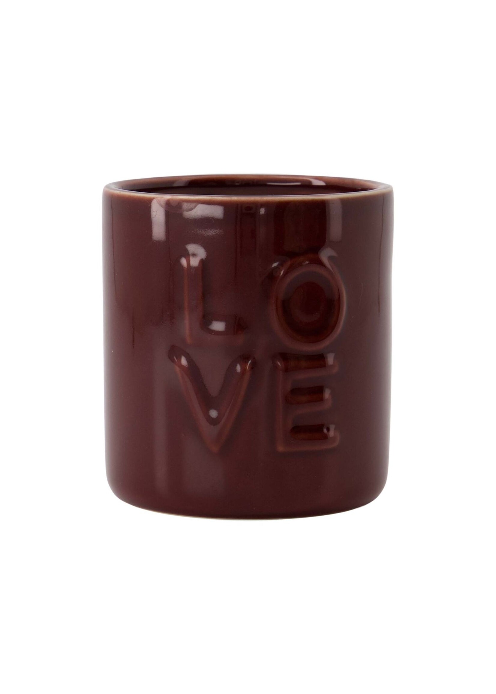 Zusss Geurkaars keramiek love port