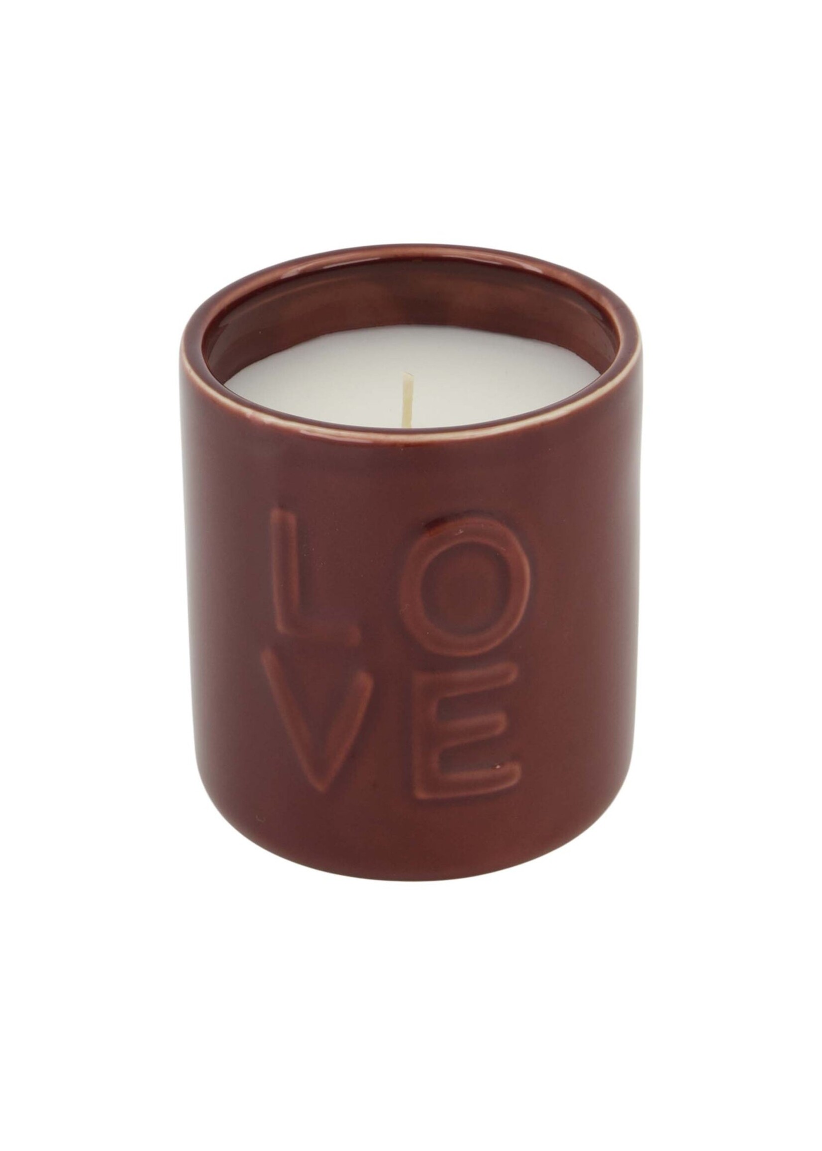 Zusss Geurkaars keramiek love port