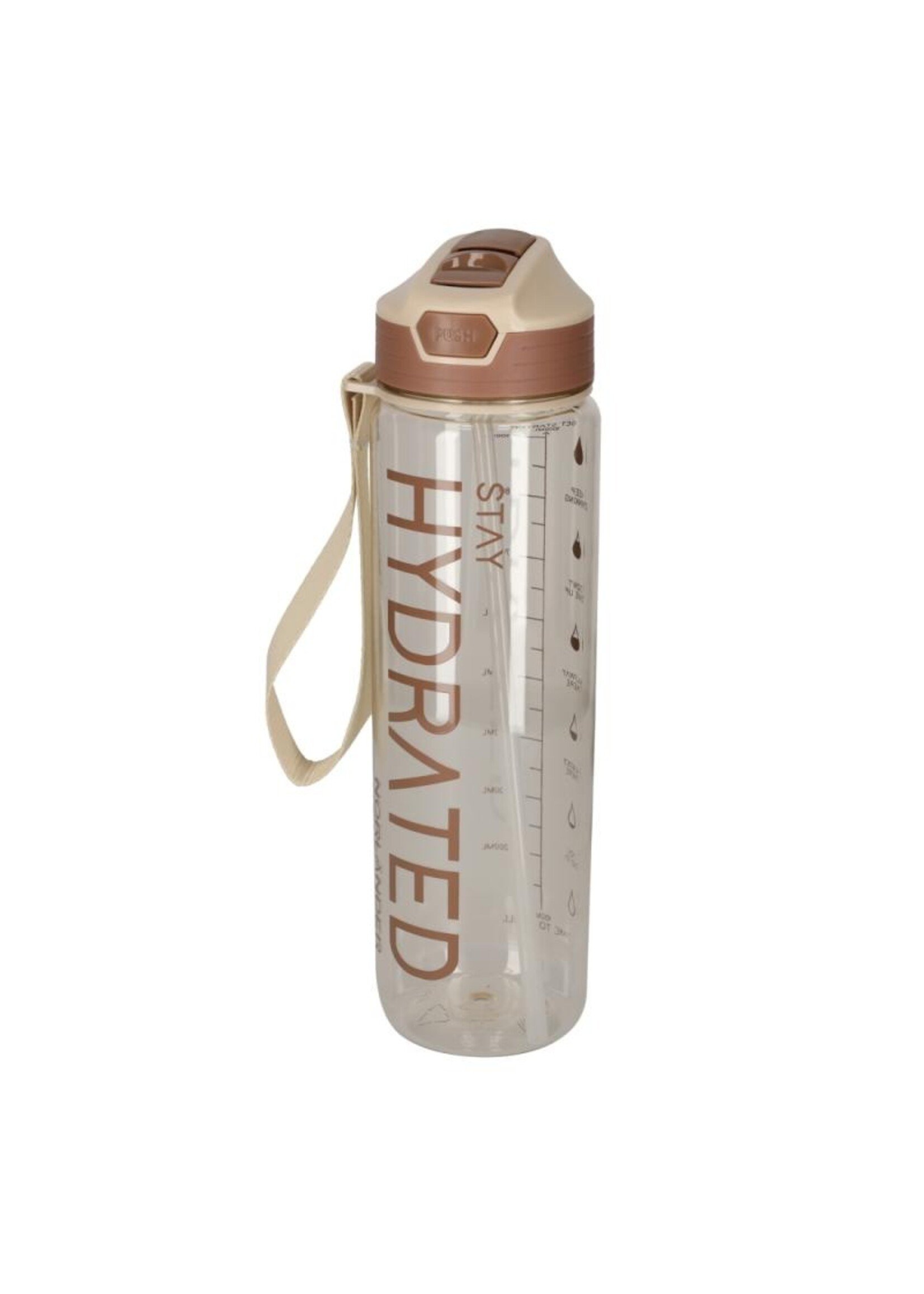 Waterfles Hydrated Taupe