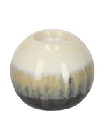 Jens Living Round tealight holder Bodhi White