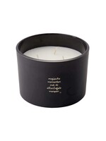 Zusss Geurkaars glas magische momenten zwart