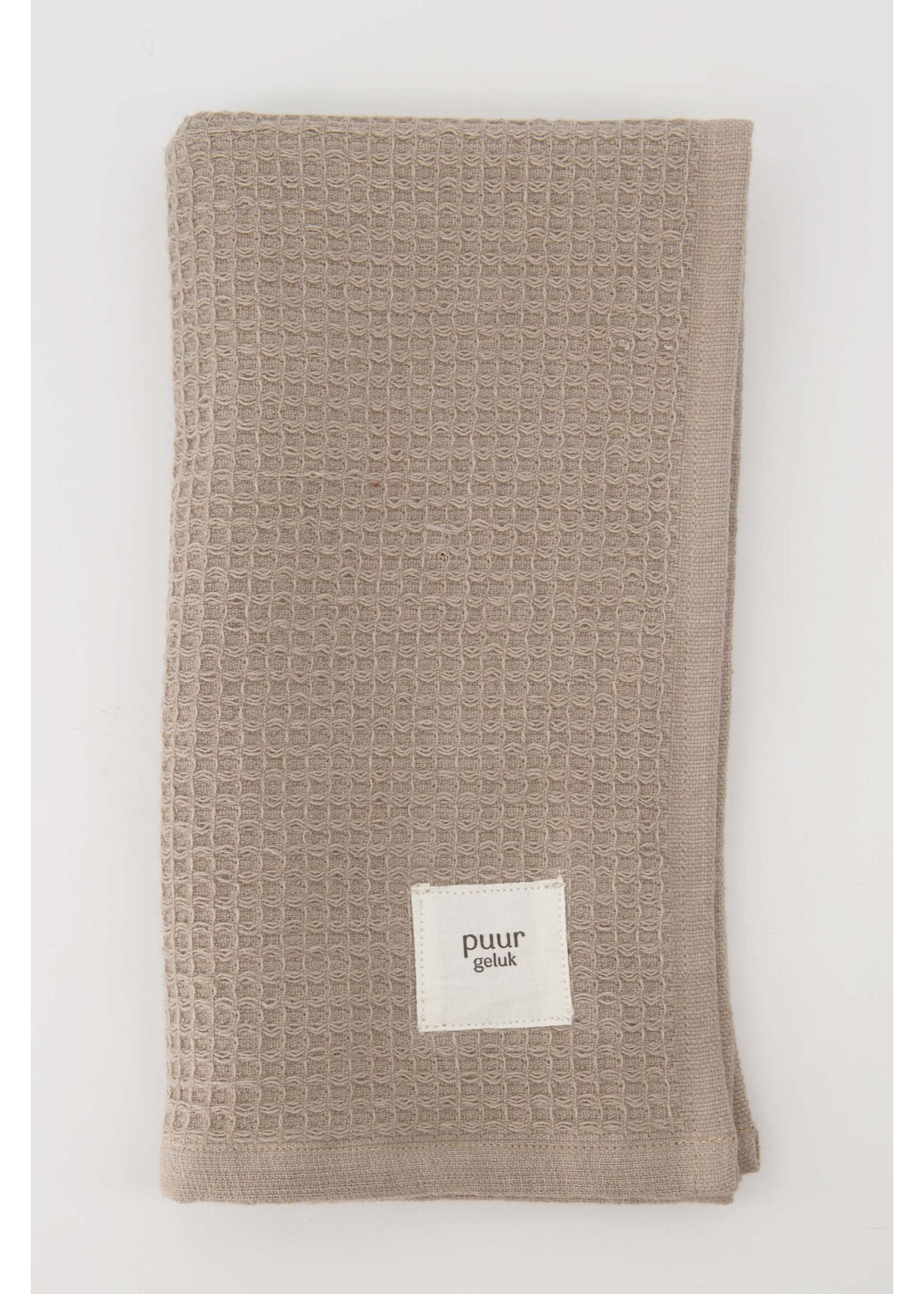 Zusss Gastendoekje Puur geluk Zand