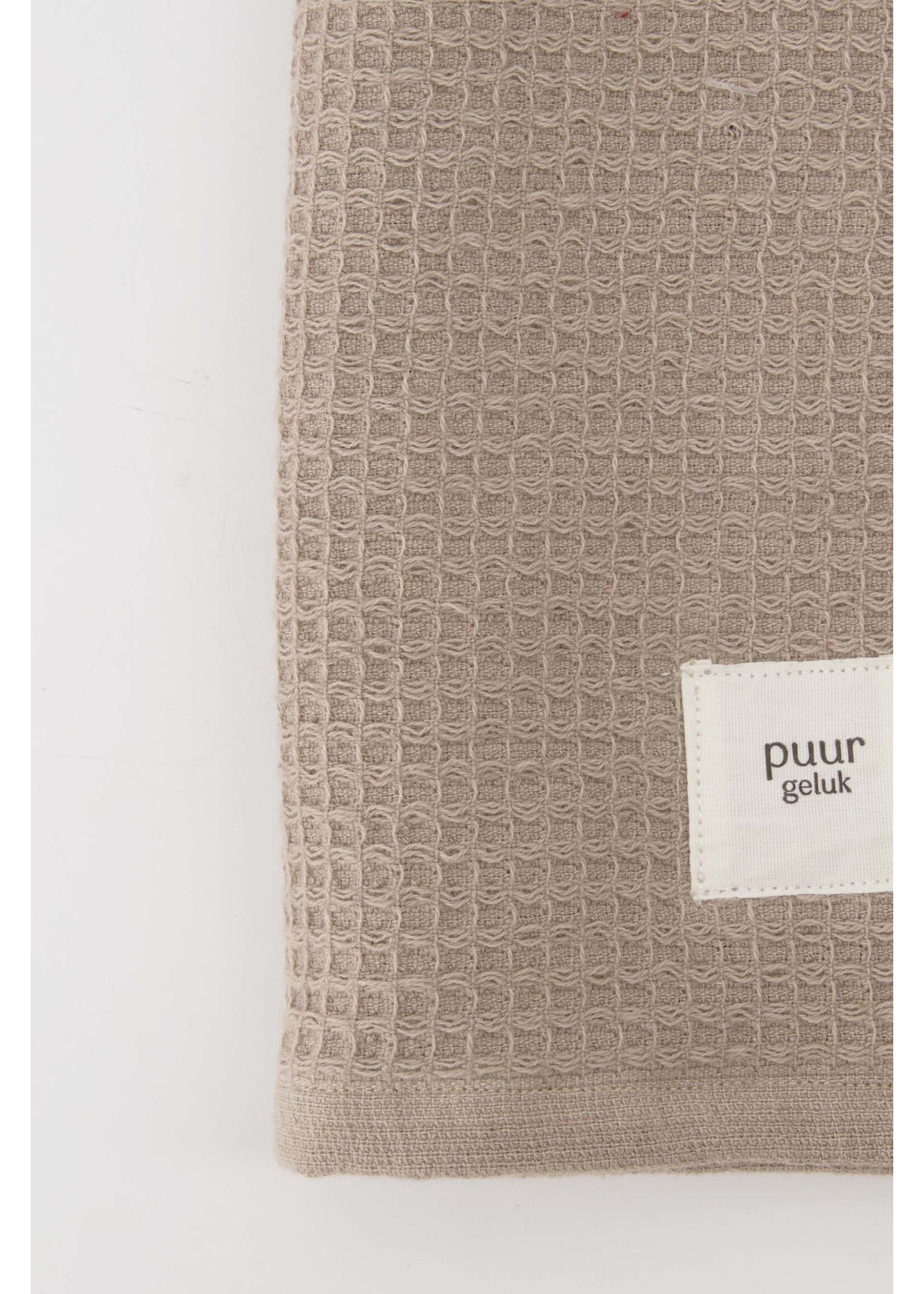 Zusss Gastendoekje Puur geluk Zand