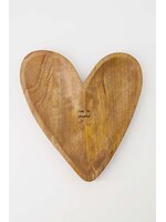 Zusss Borrelplank hout hartje Time to sparkle