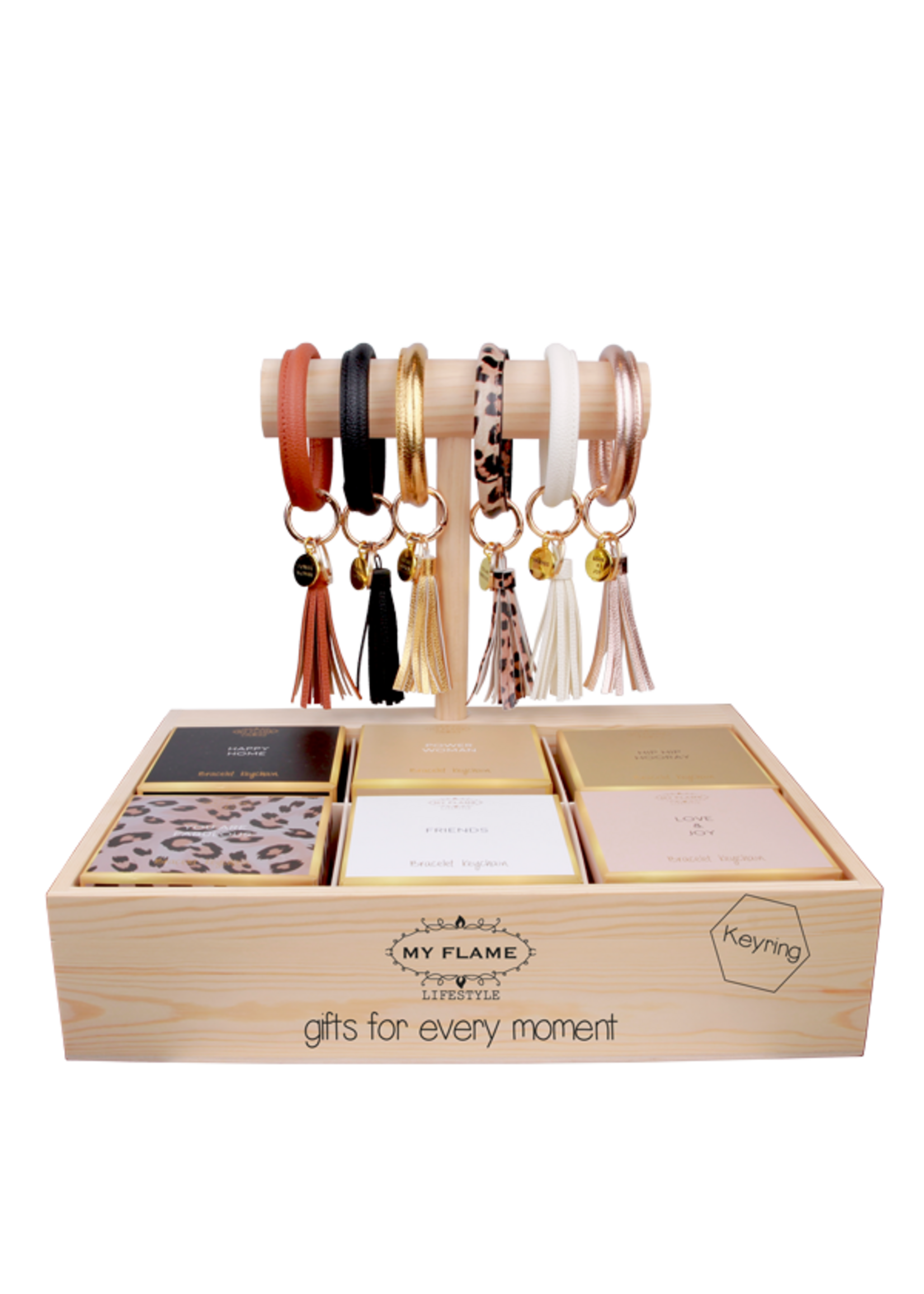 My Flame Keychain Bracelet