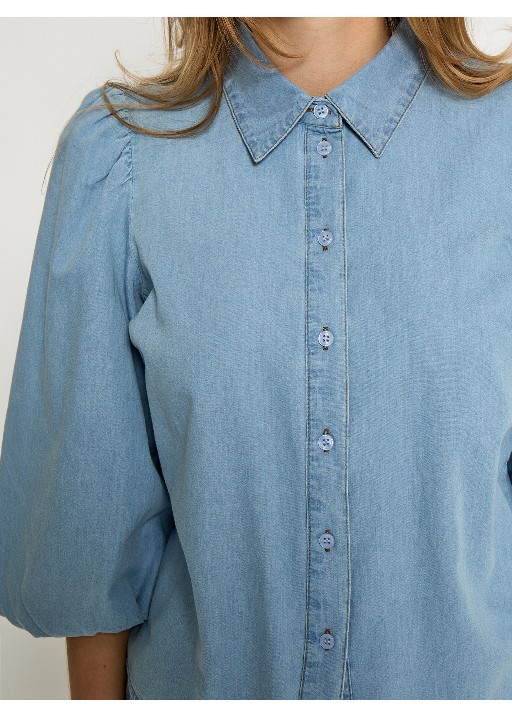 Peppercorn PCNuisa Puff Sleeve Shirt