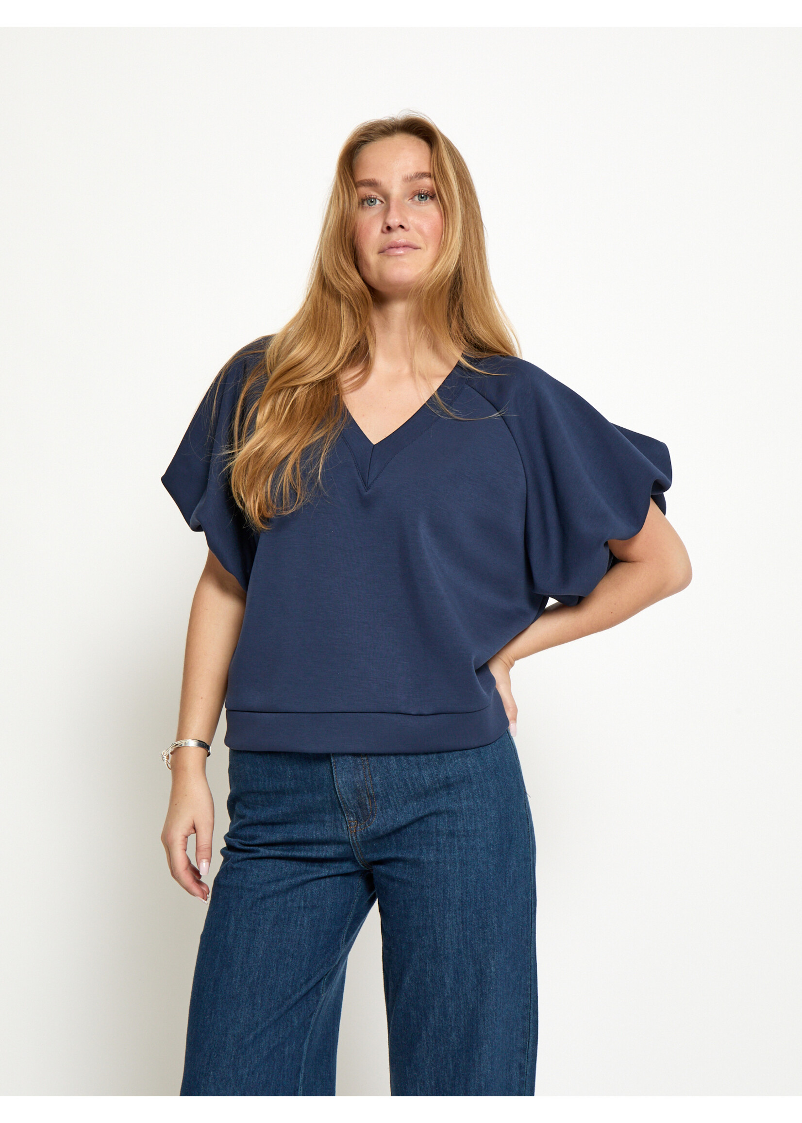 Peppercorn PCMinnie GRS Ballon Sleeve Blouse