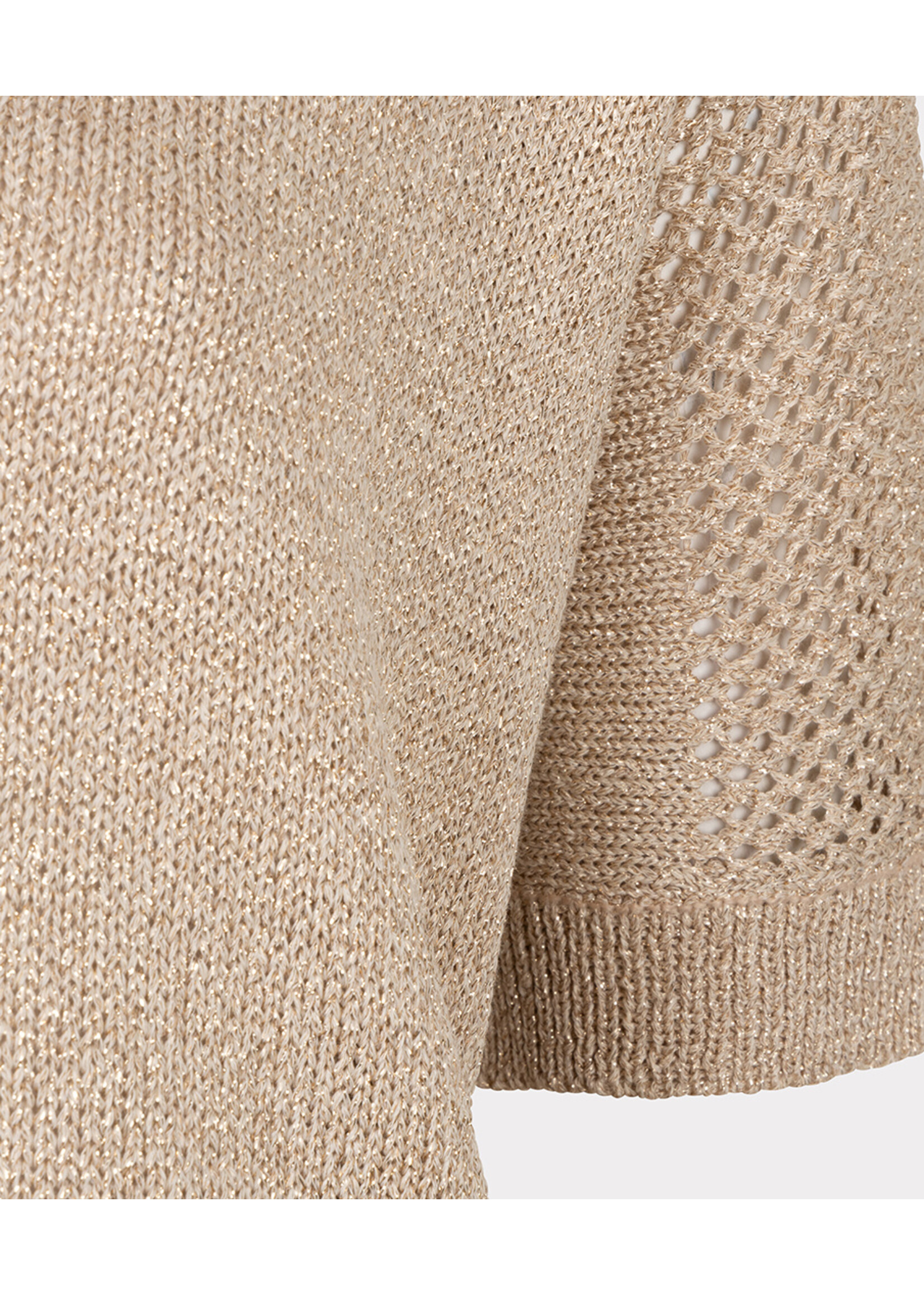 EsQualo Sweater ajour batwing