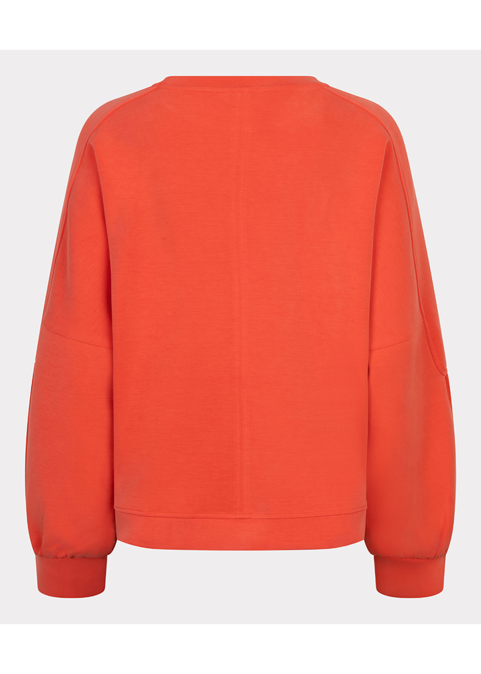 EsQualo Sweater fancy slve Modal