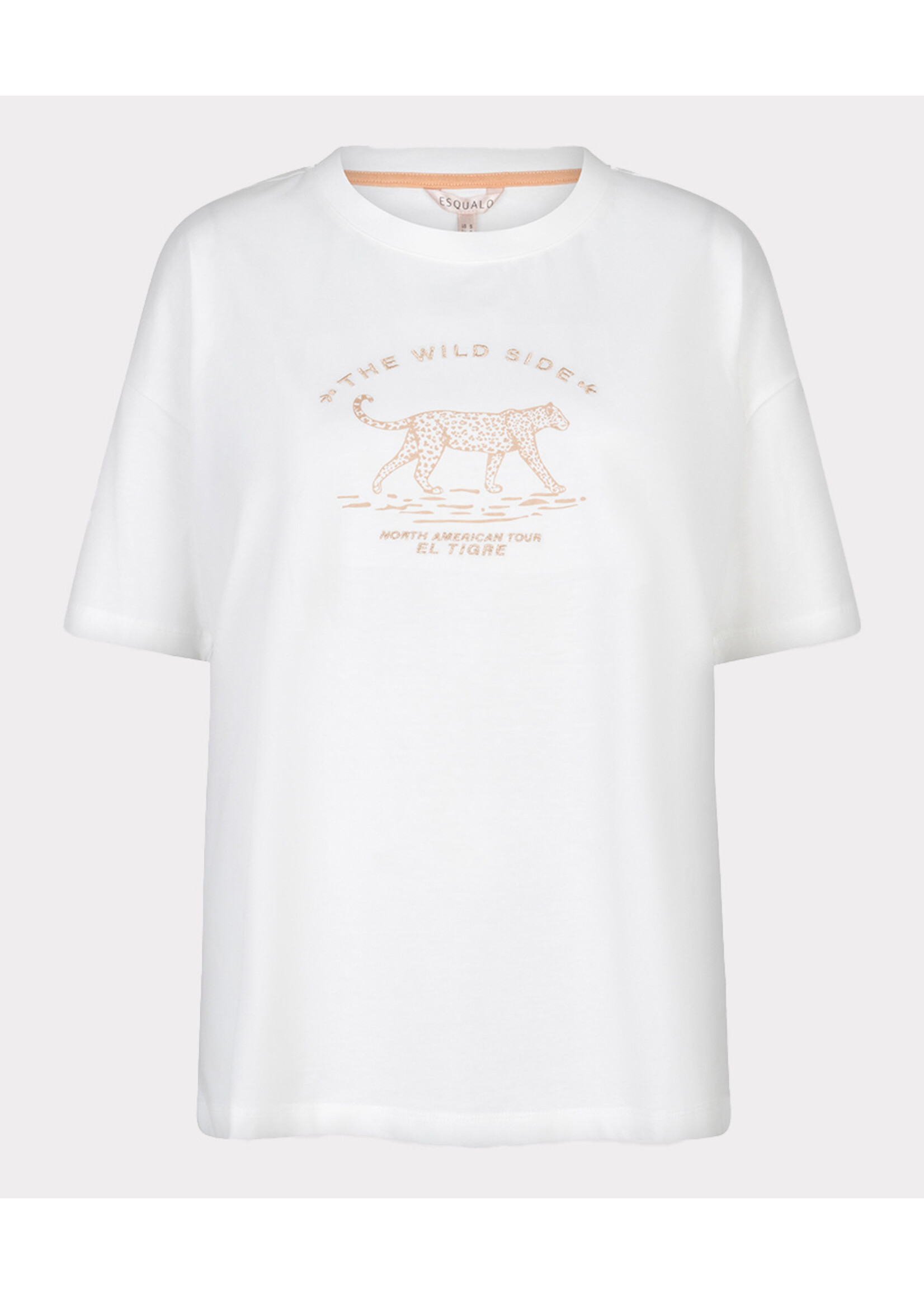 EsQualo T-shirt wide 'animal'