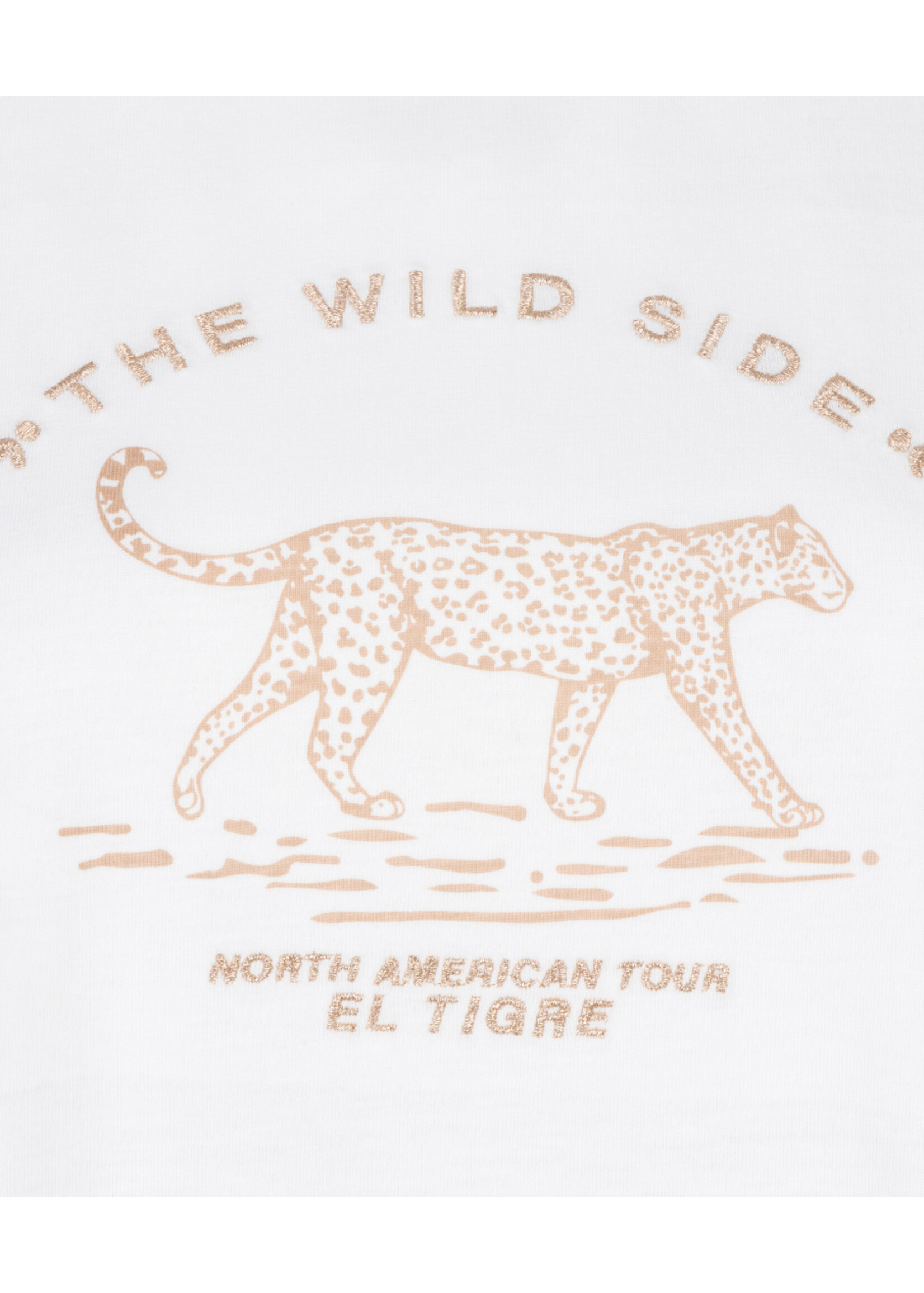 EsQualo T-shirt wide 'animal'