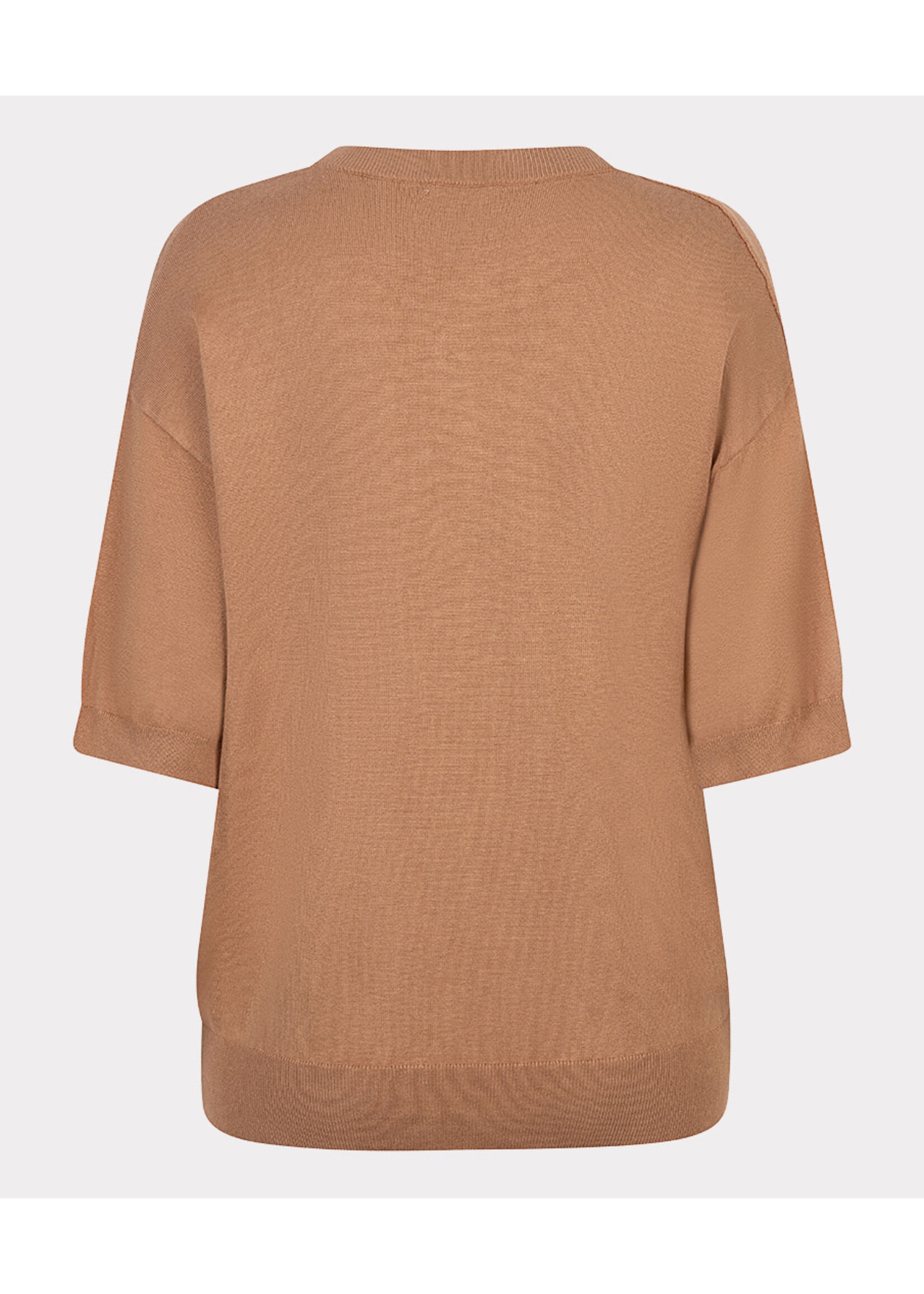 EsQualo Sweater s/slve twist basic knit