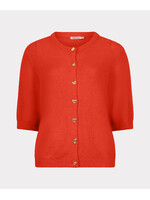 EsQualo Cardigan s/slve fancy buttons