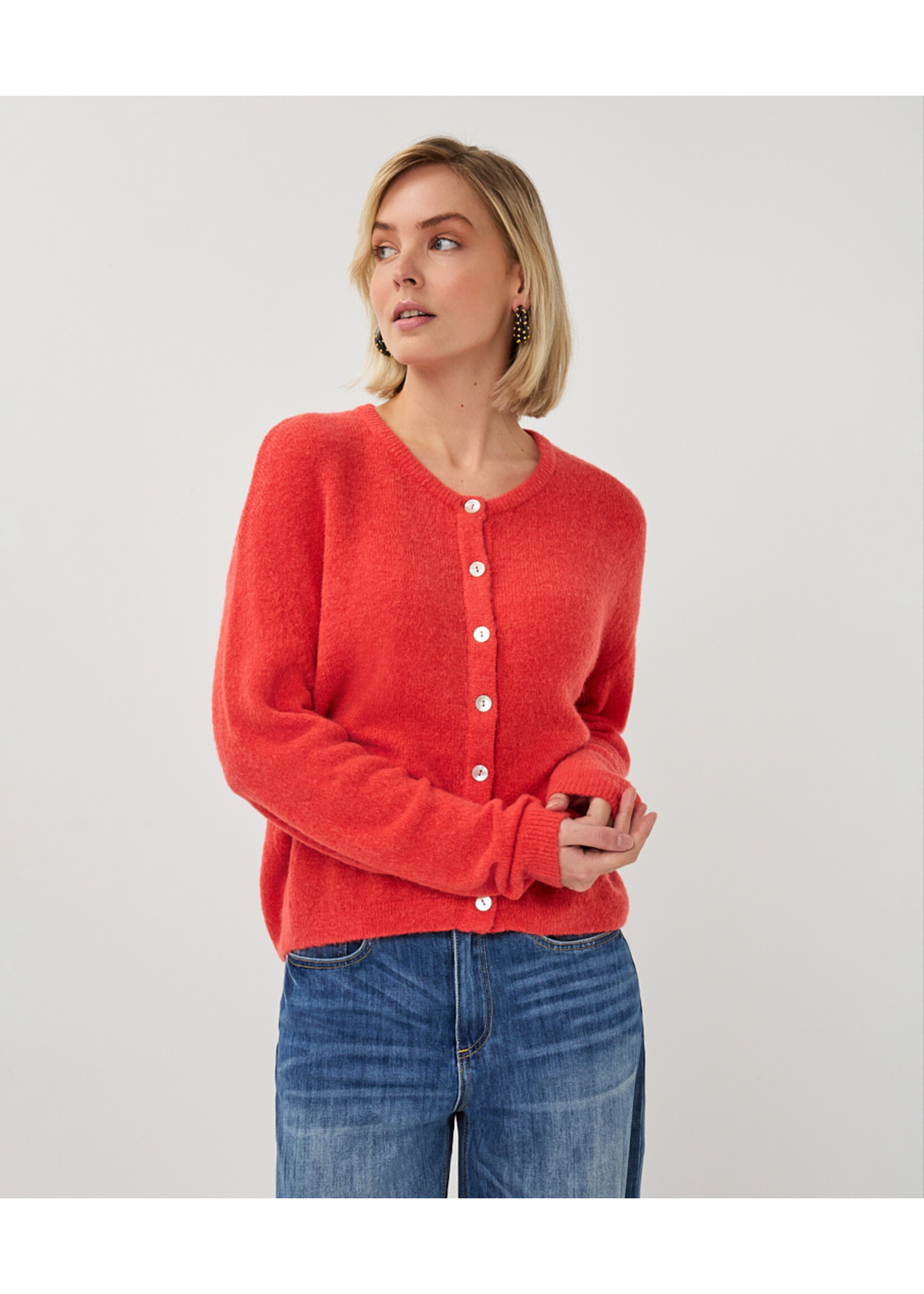 EsQualo Cardigan boxy