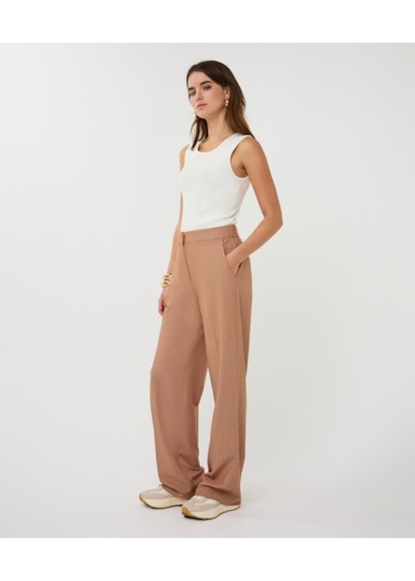 EsQualo Trousers straight melange