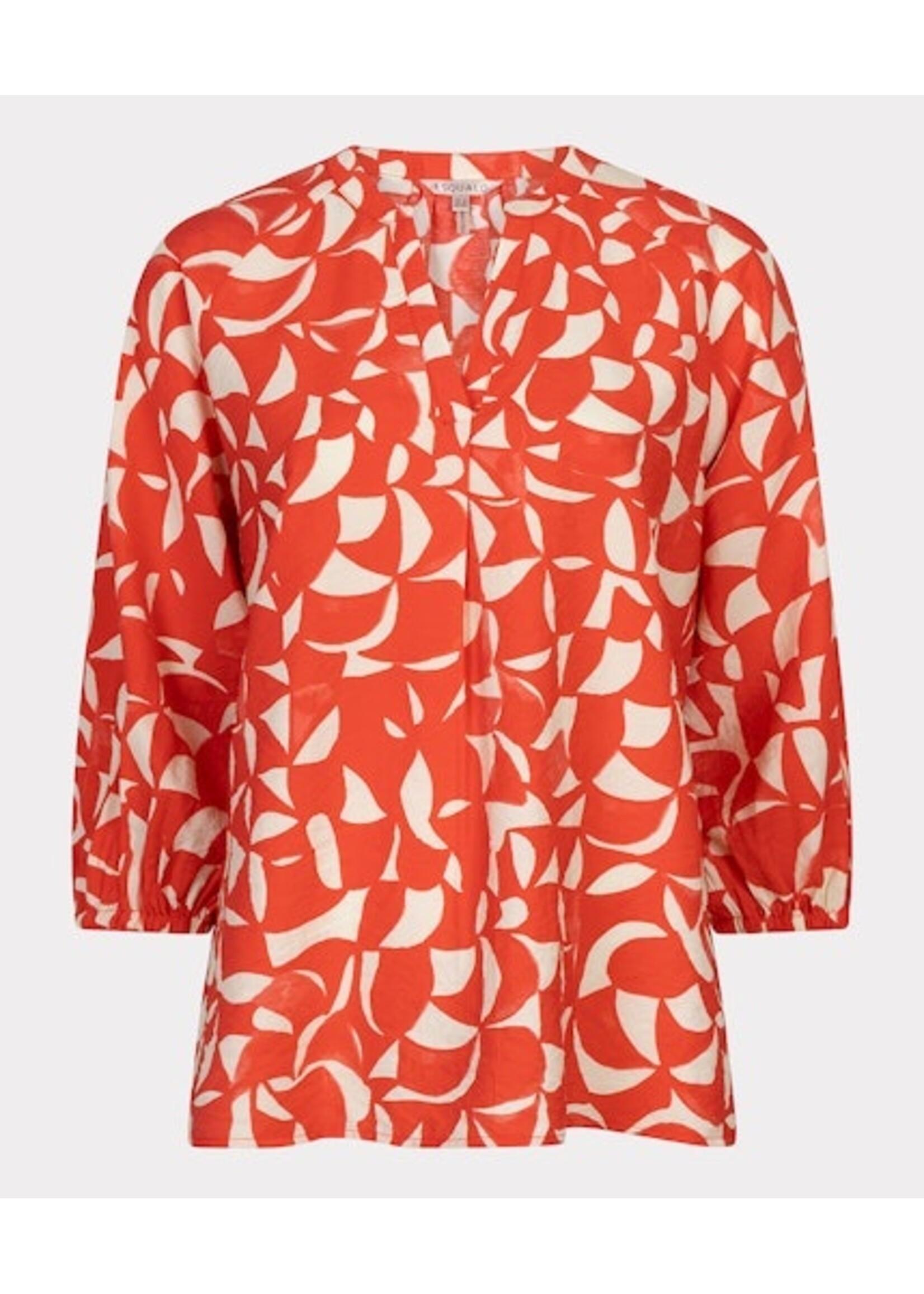 EsQualo Blouse raglan Scarlet Graphic