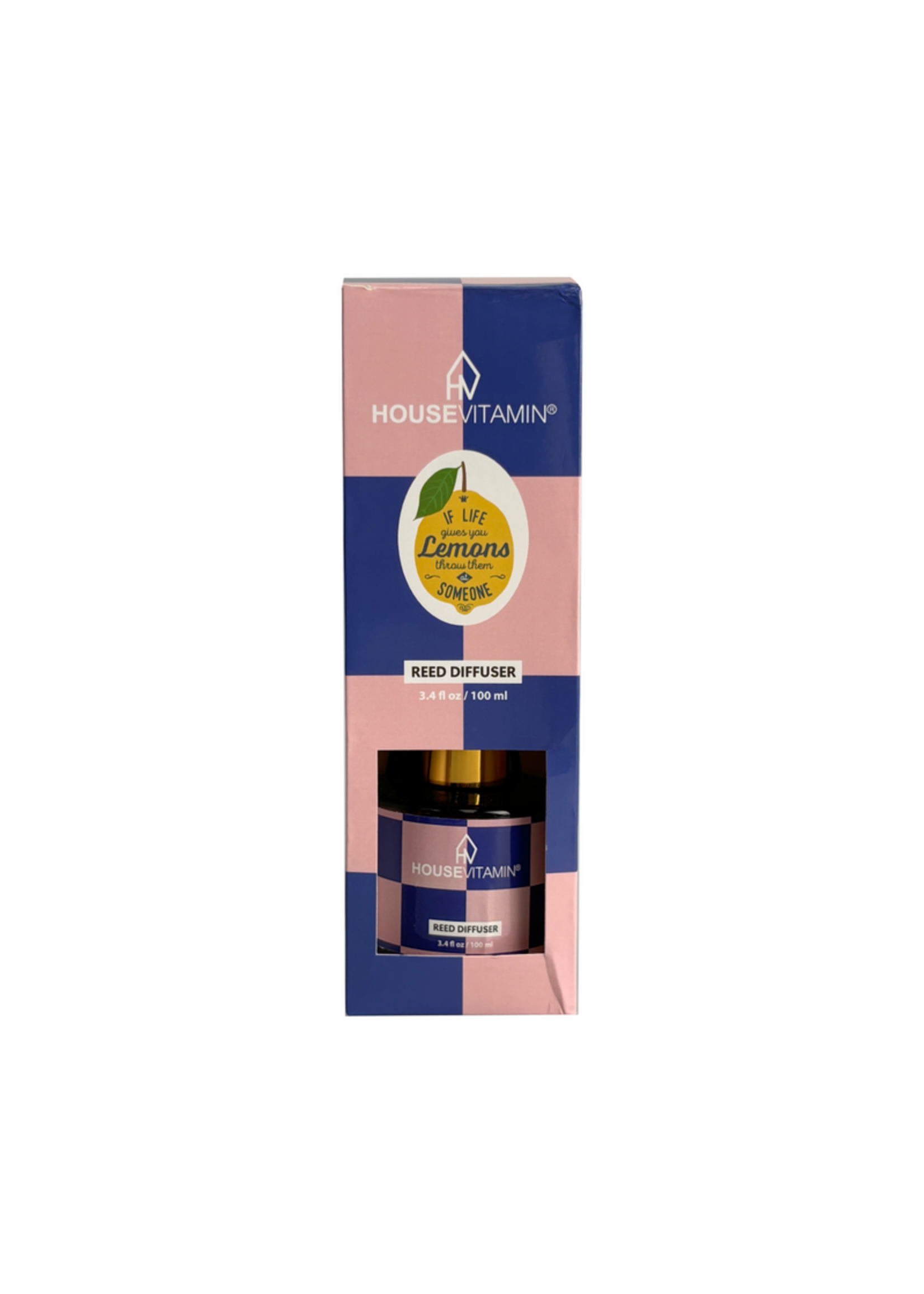 Housevitamin Reed Diffuser - Lemon/ Bergamot - 100ml