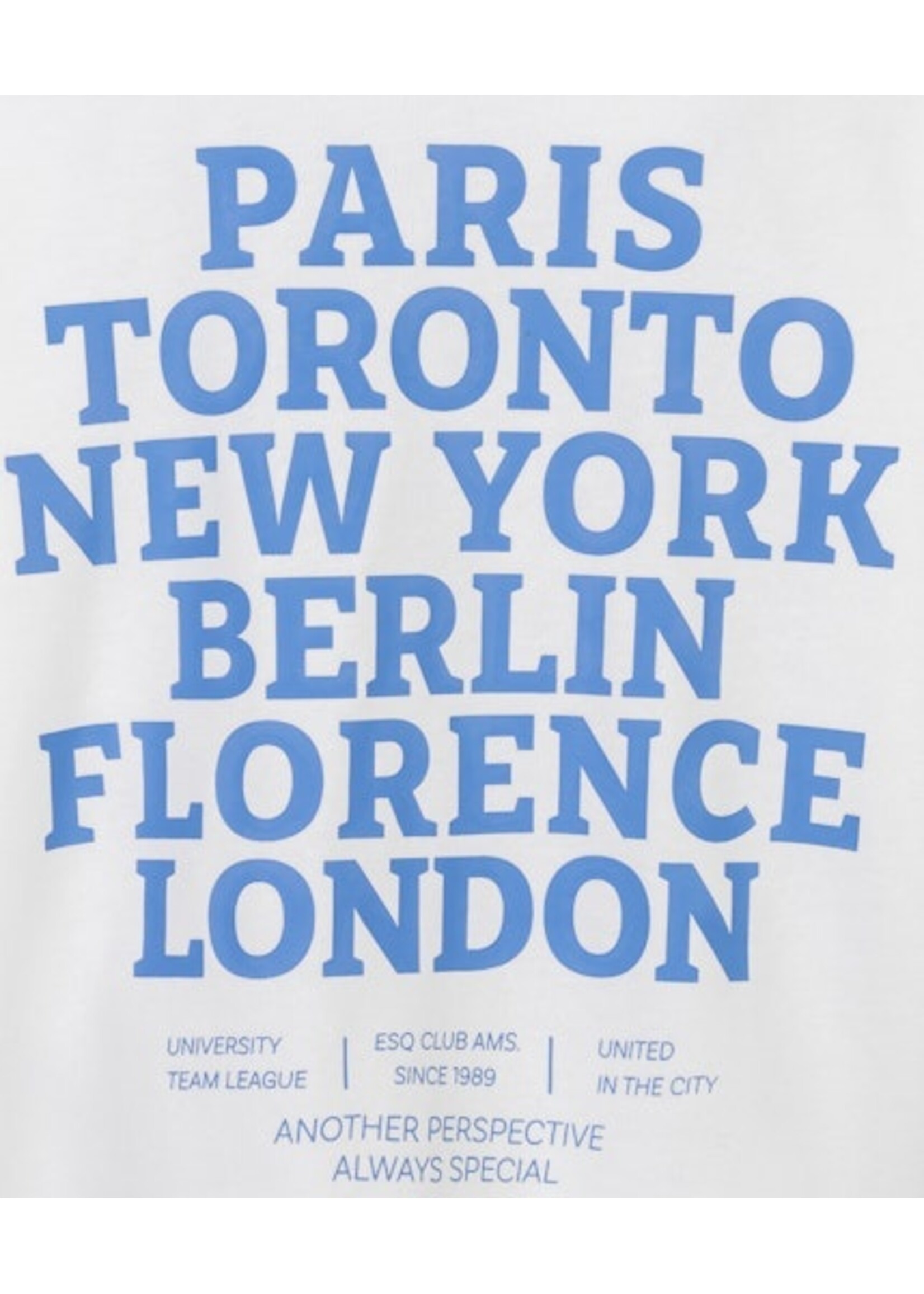 EsQualo Sweater 'cities'