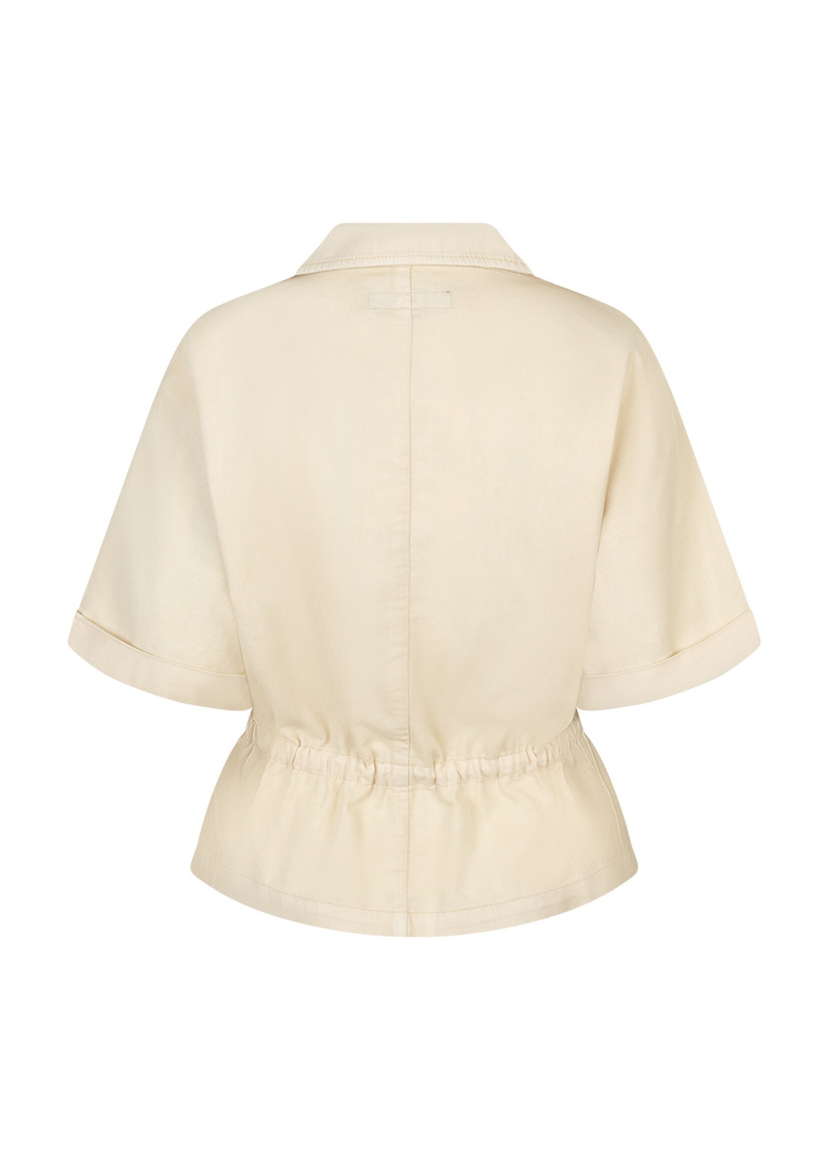 Red Button Drew Drawstring Co/Linen