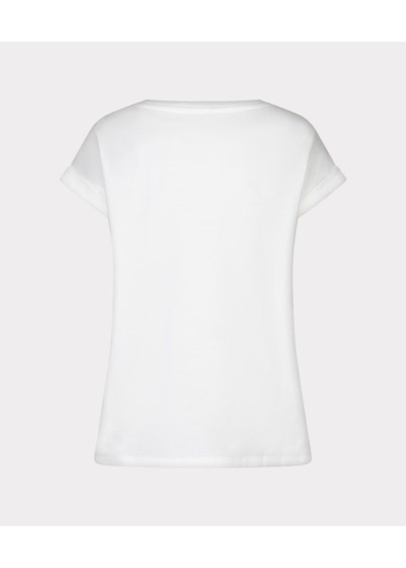 EsQualo T-shirt rolled up slve “cotes d’amour"