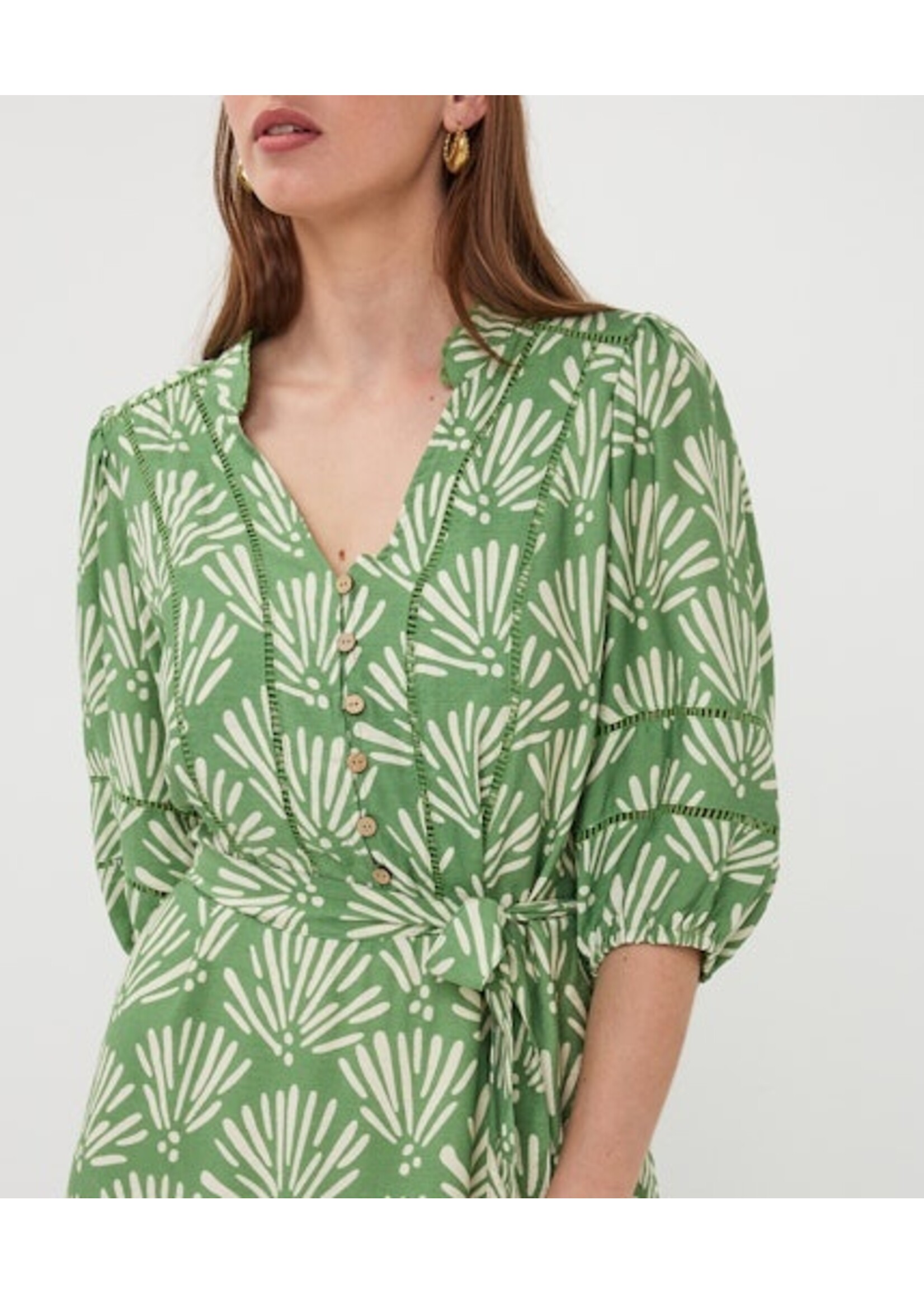 EsQualo Dress Tropical print