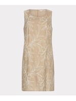 EsQualo Dress flower embroidery