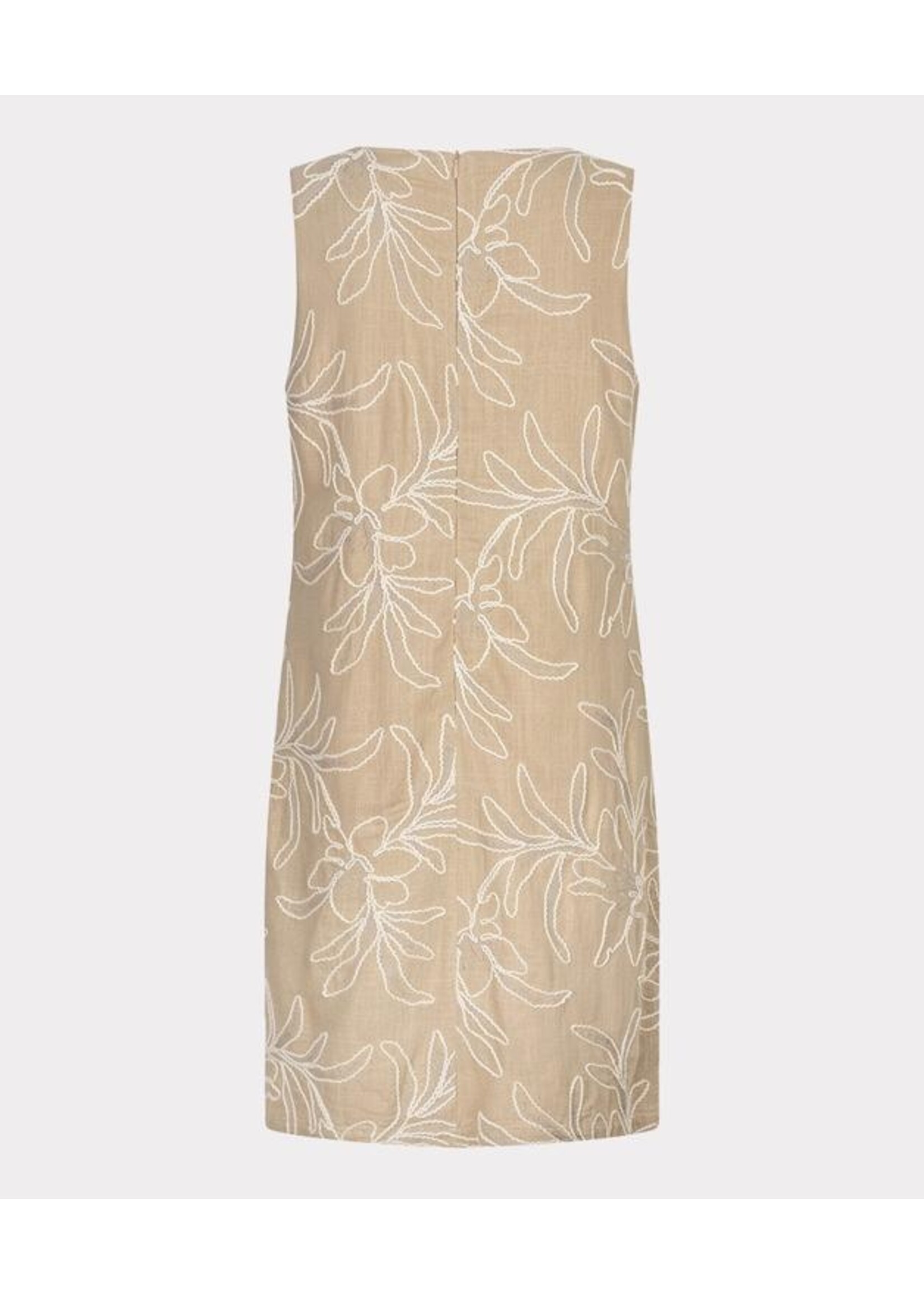 EsQualo Dress flower embroidery