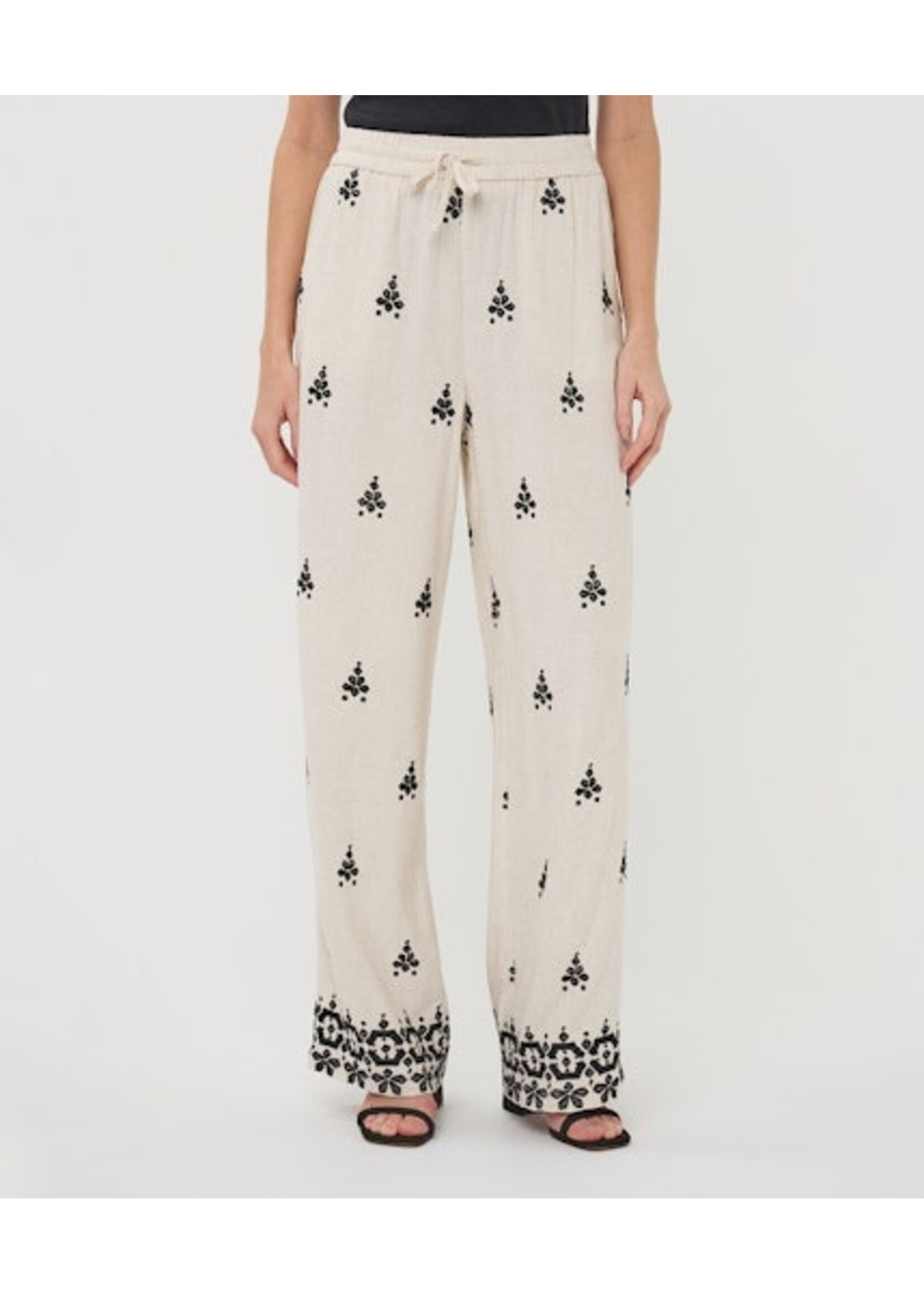 EsQualo Trousers embroidery