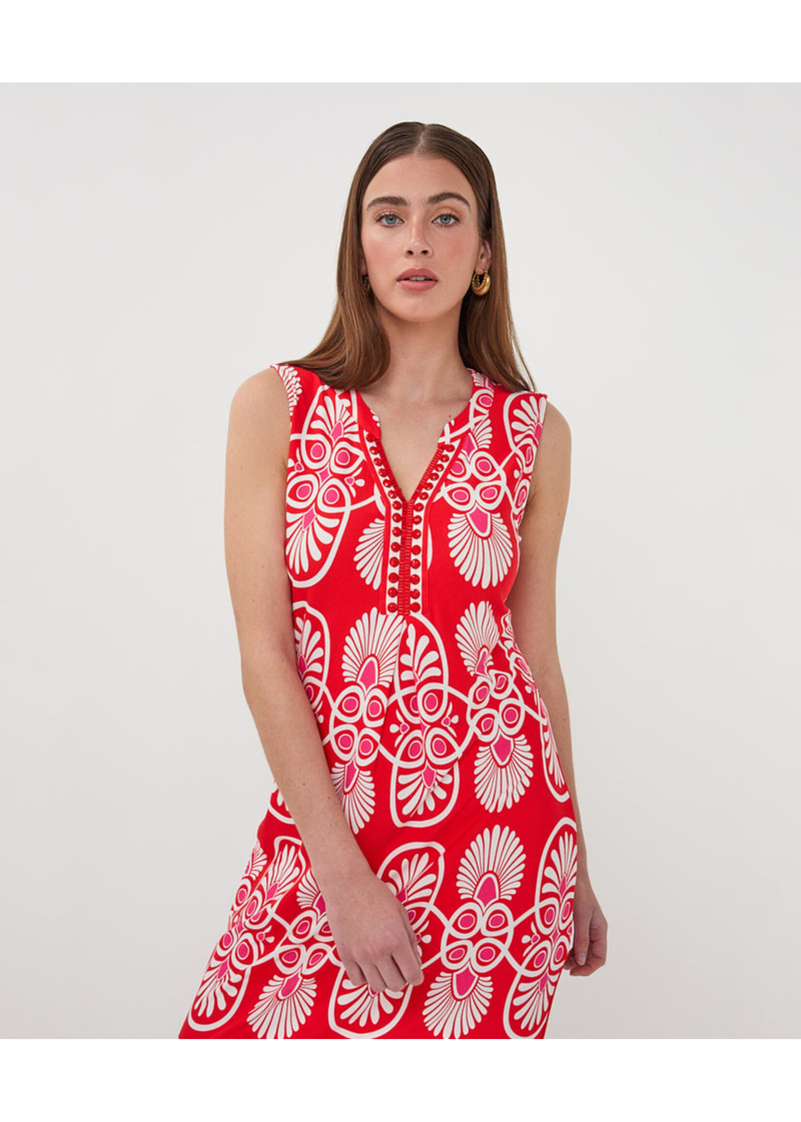 EsQualo Dress slv/lss Heartfelt