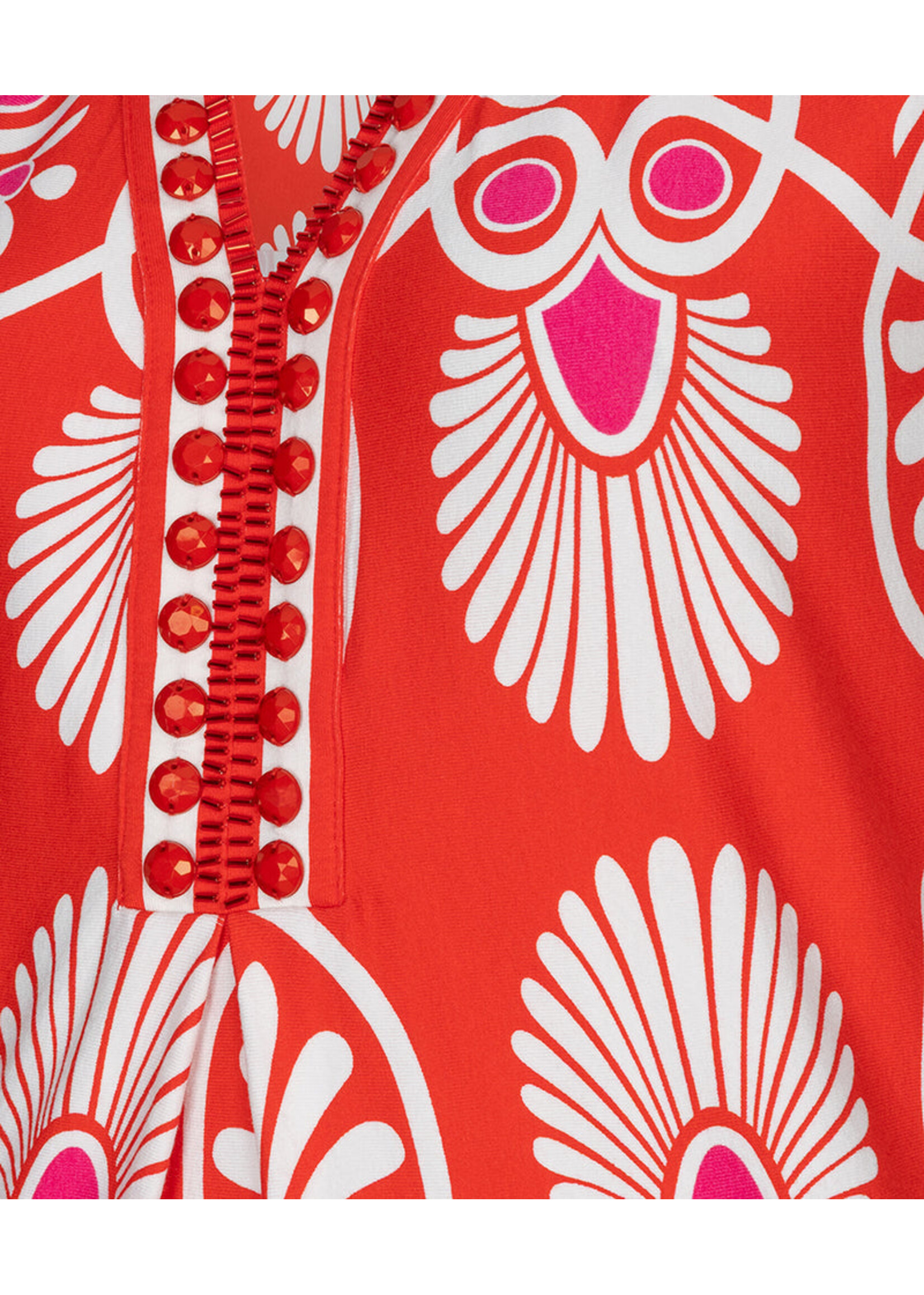 EsQualo Dress slv/lss Heartfelt