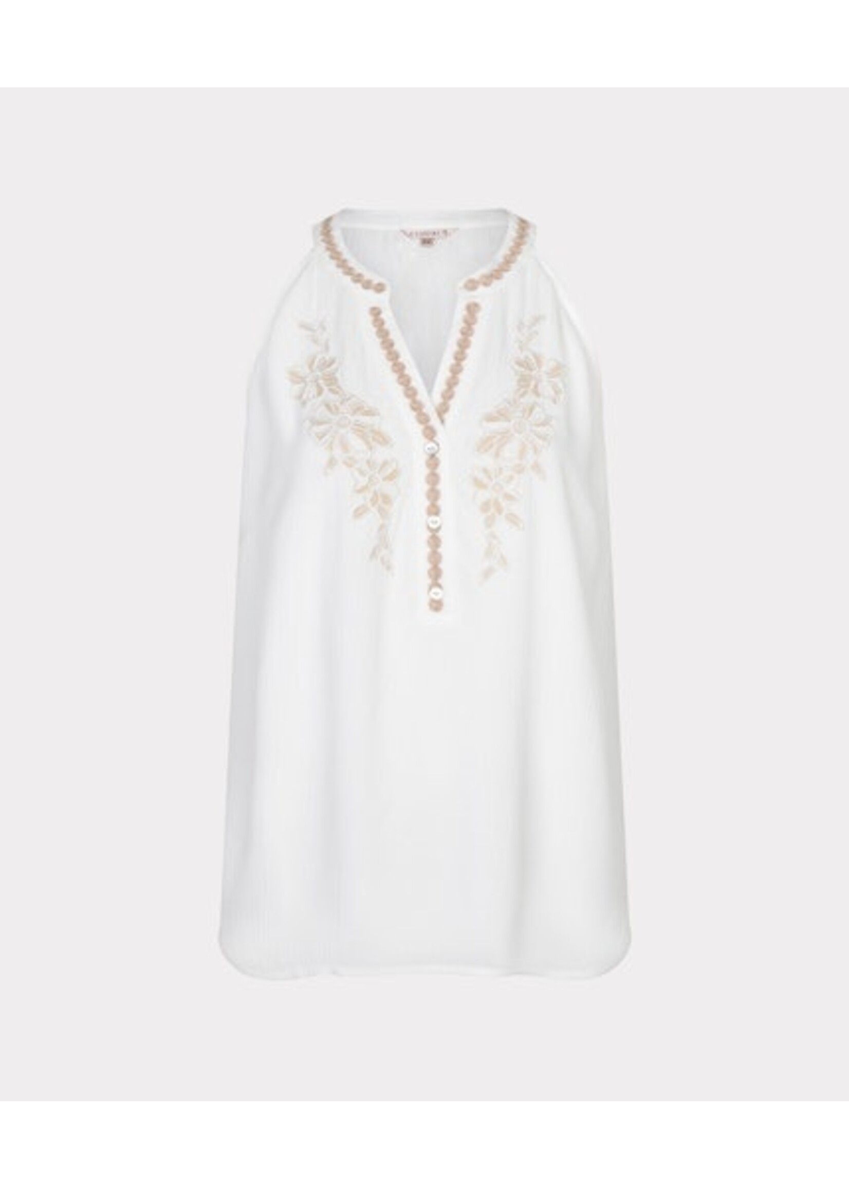 EsQualo Blouse Tropical print