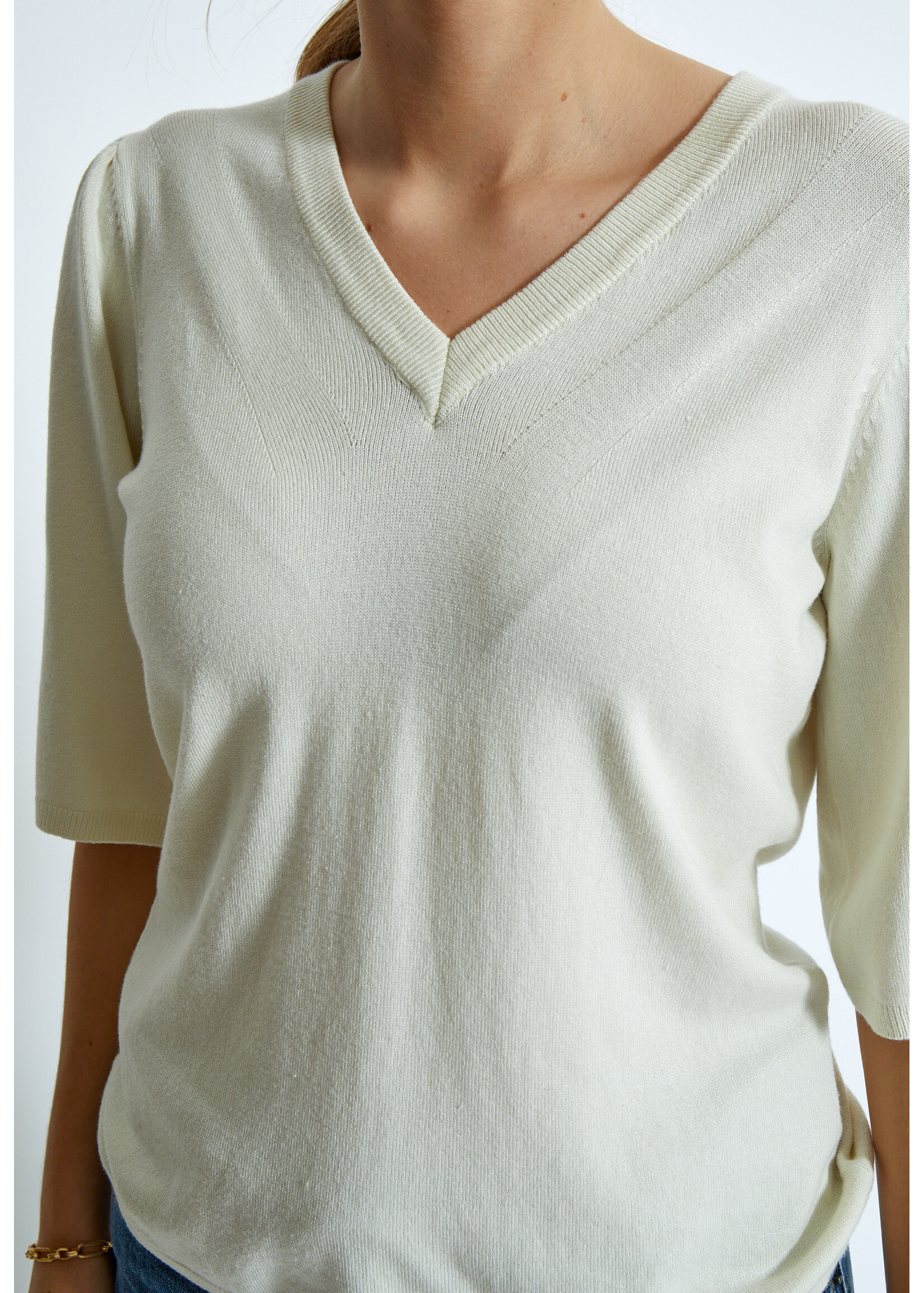 Peppercorn Pc Glenda short sleeve knit