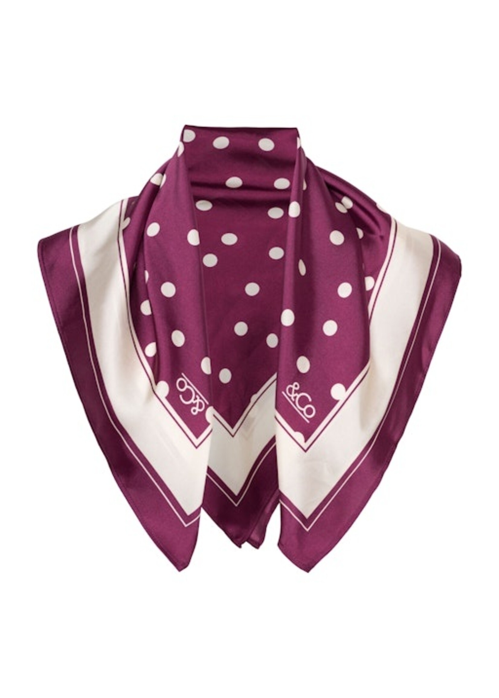 &Co Woman DOT SCARF