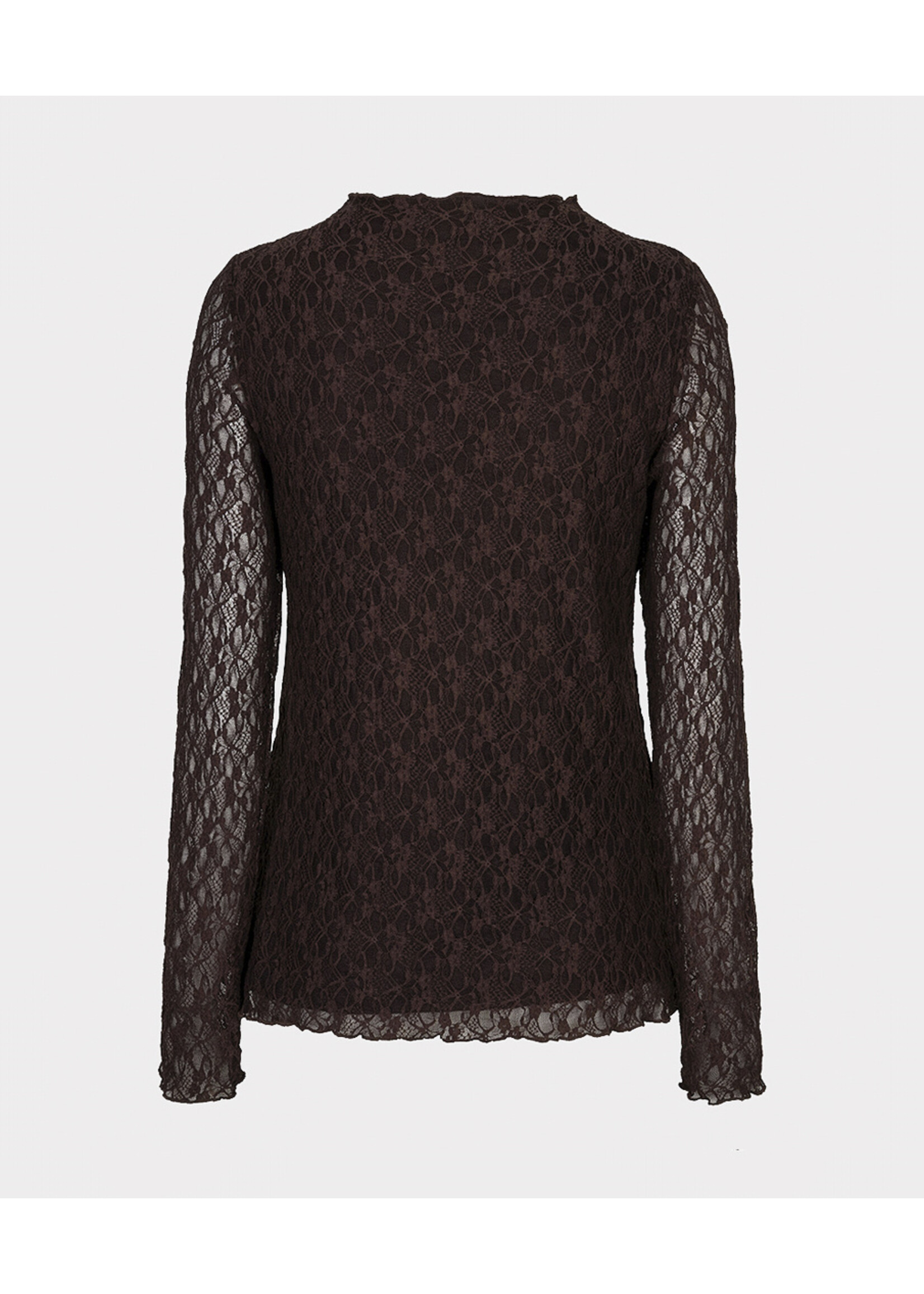 EsQualo Top l/slve lace F26.30504