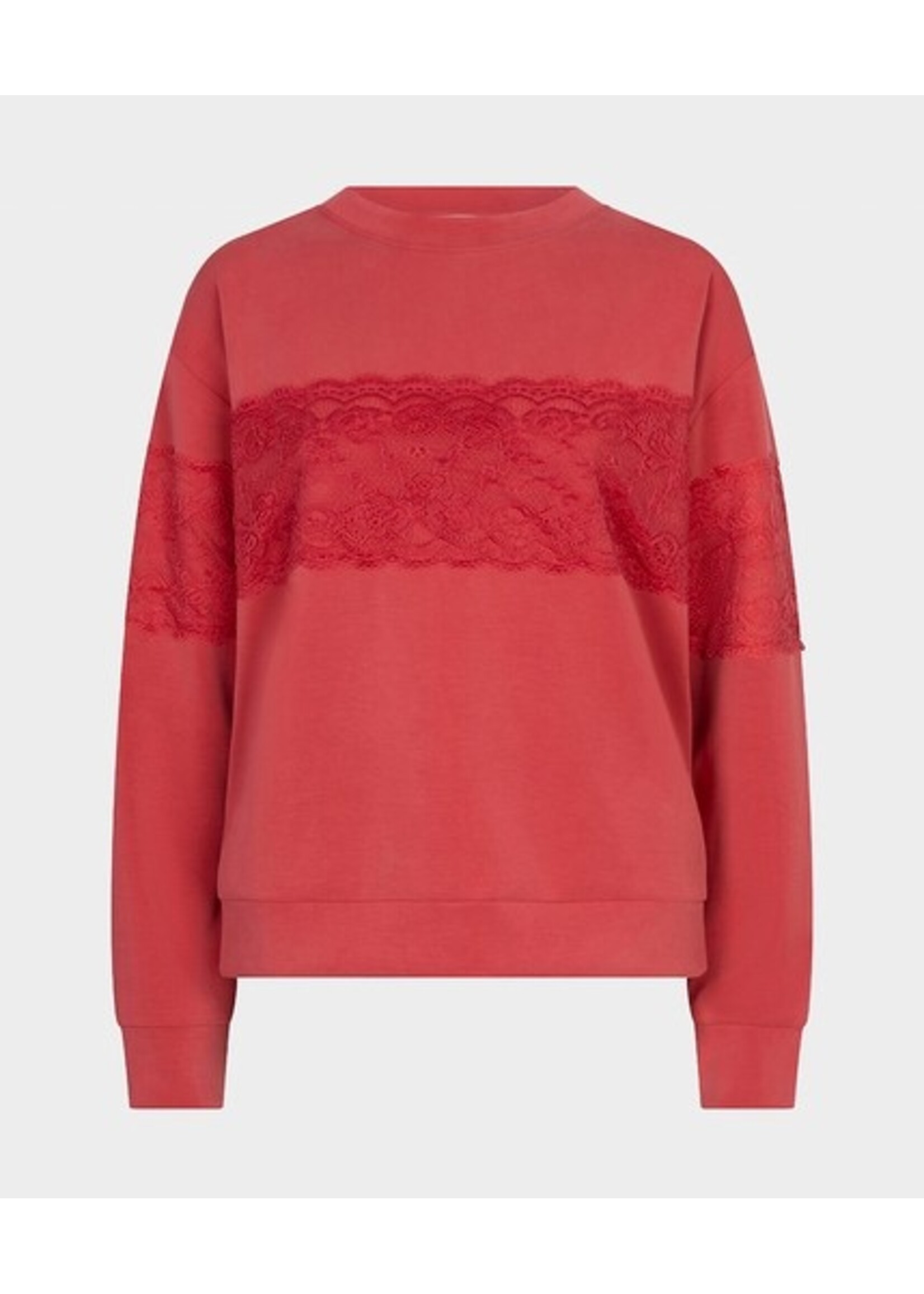 EsQualo Sweater lace modal F26.05501